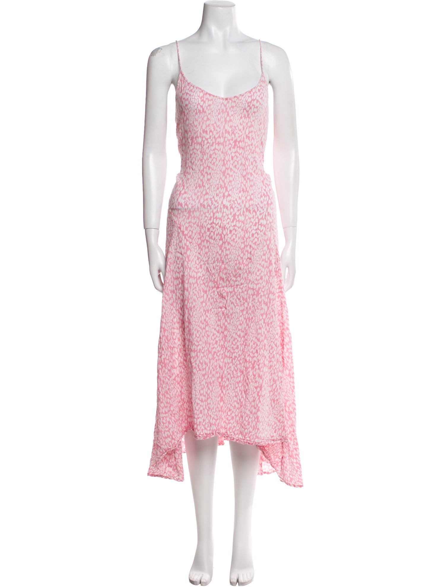 AllSaints Floral Print Long Dress