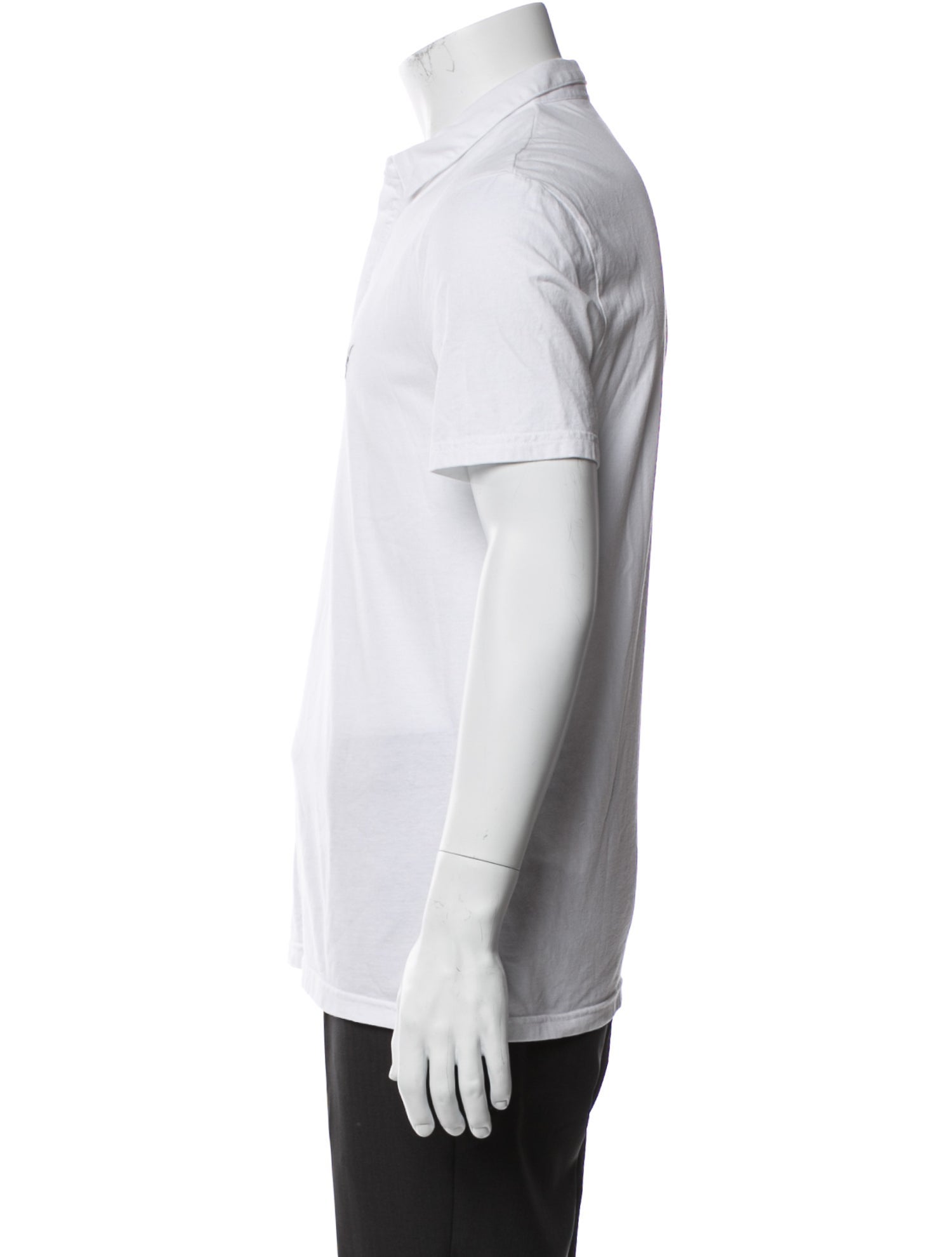 AllSaints Collar Short Sleeve Polo Shirt
