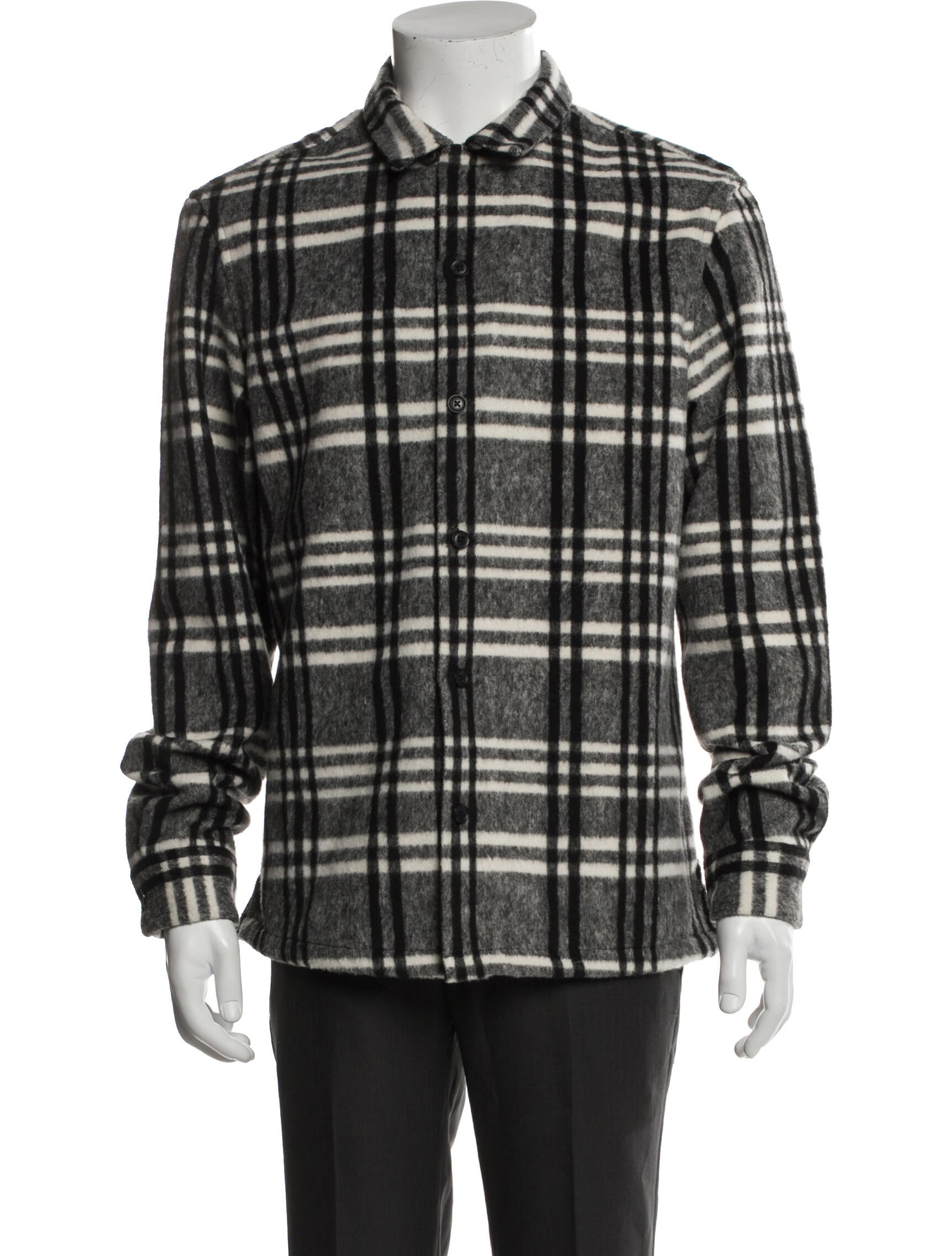 AllSaints Plaid Print Jacket