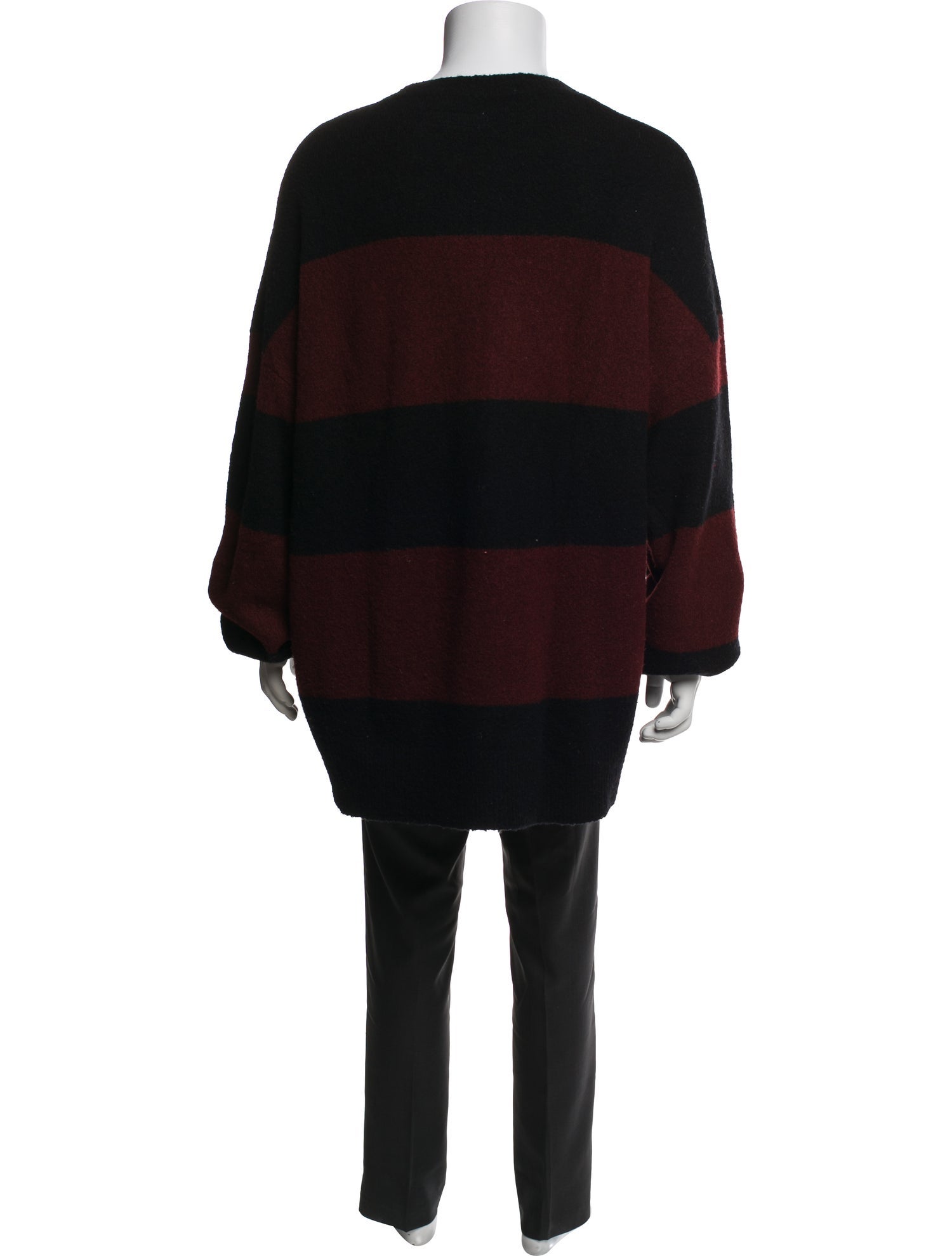 Colorblock Pattern Crew Neck Pullover