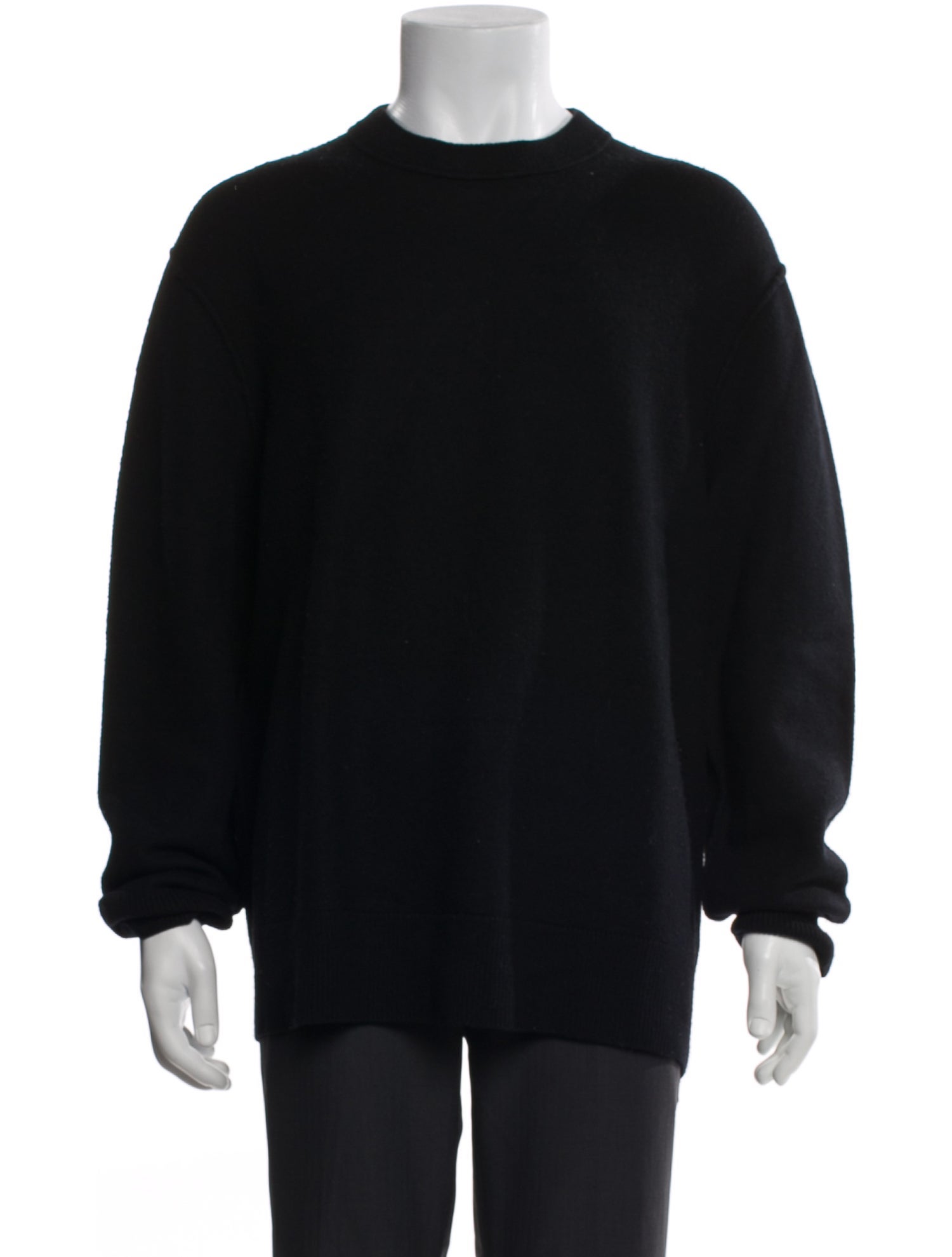 AllSaints Merino Wool Crew Neck Pullover