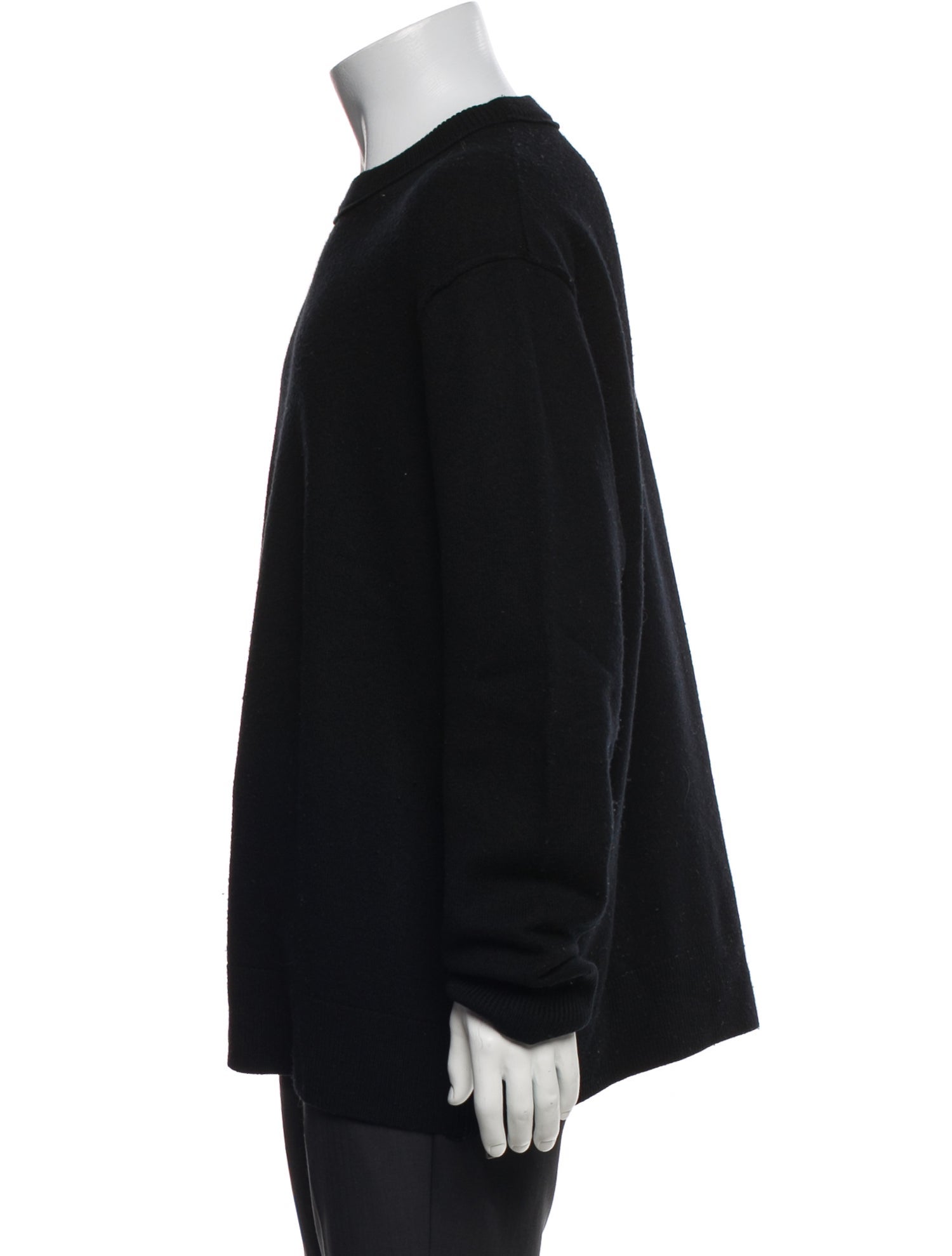 AllSaints Merino Wool Crew Neck Pullover