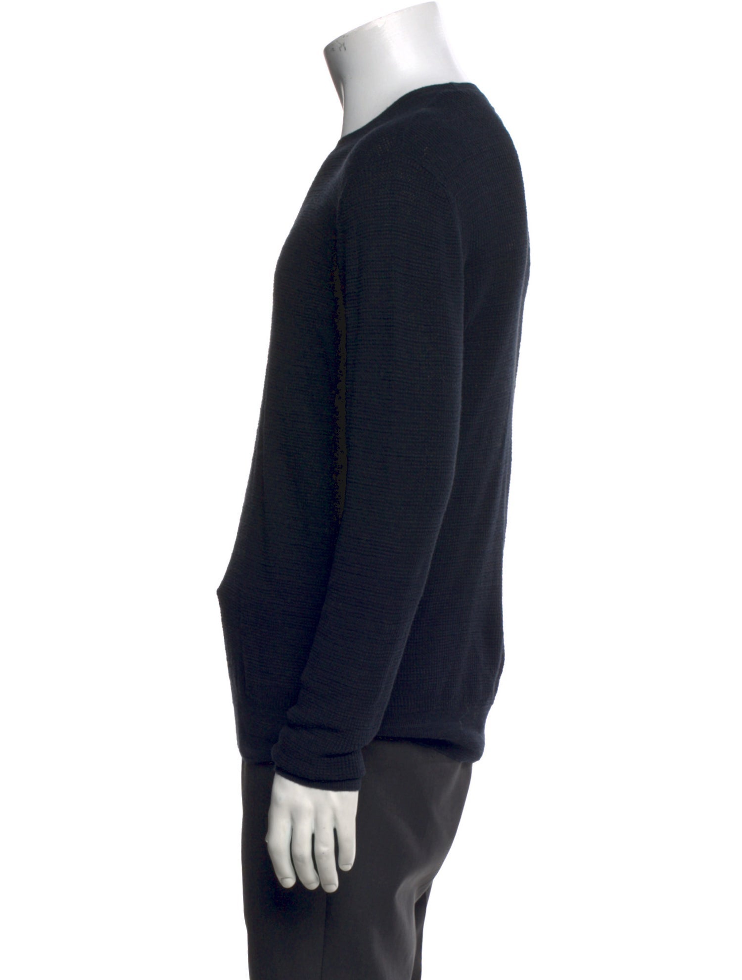 AllSaints Crew Neck Long Sleeve Pullover