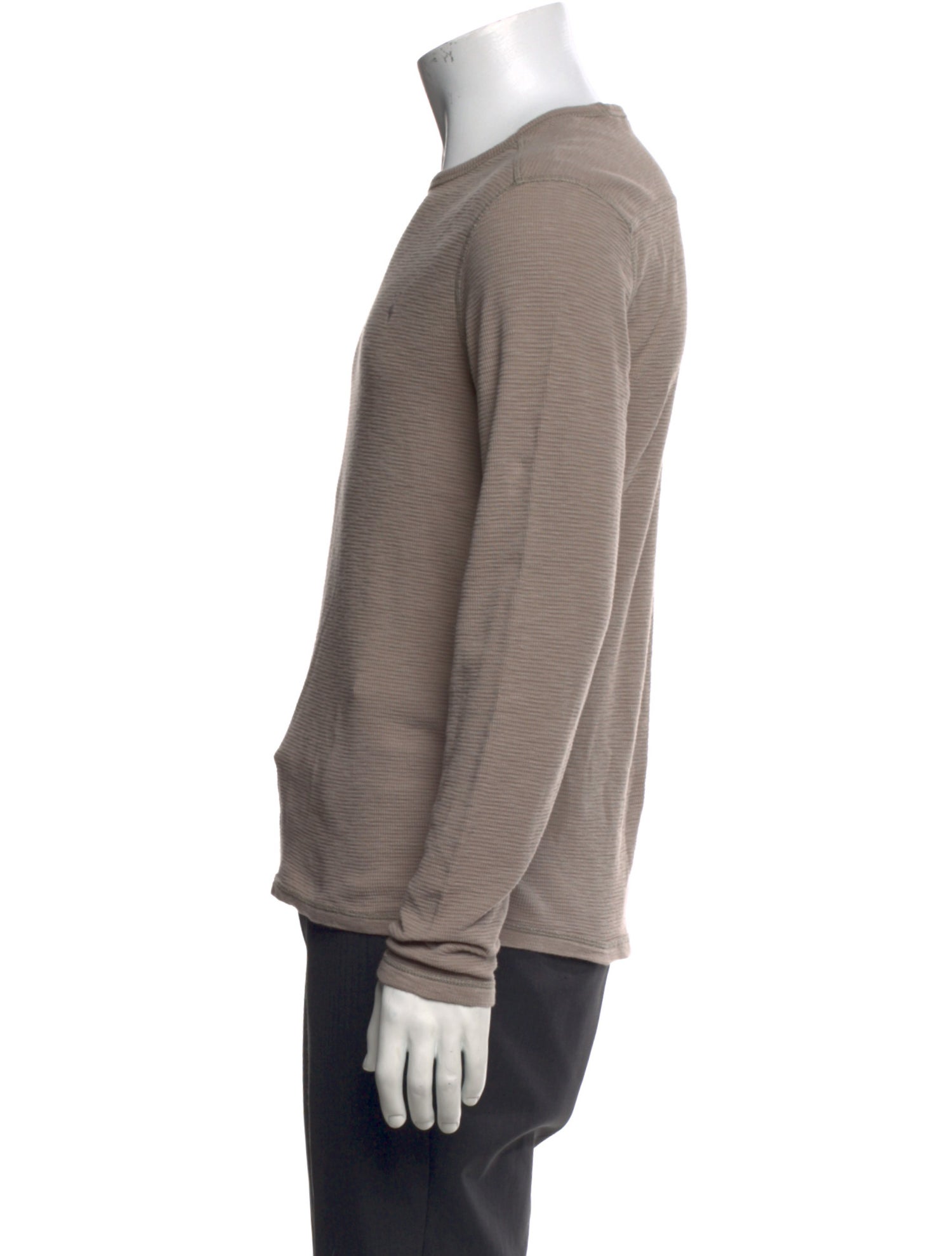 AllSaints Crew Neck Long Sleeve Pullover