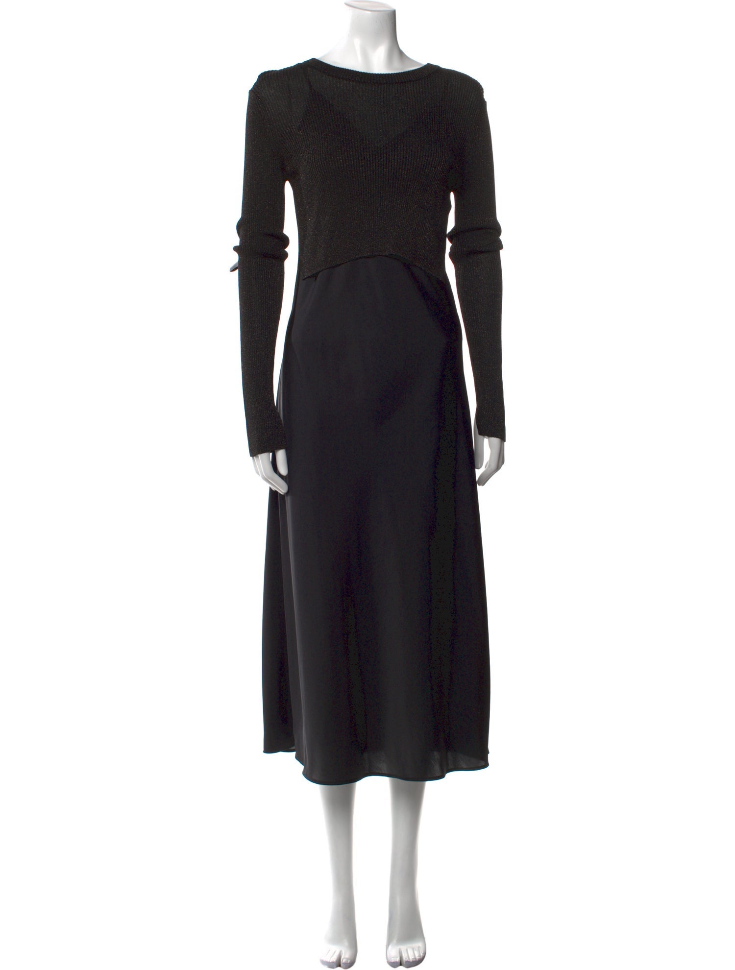 AllSaints Scoop Neck Long Dress w/ Tags