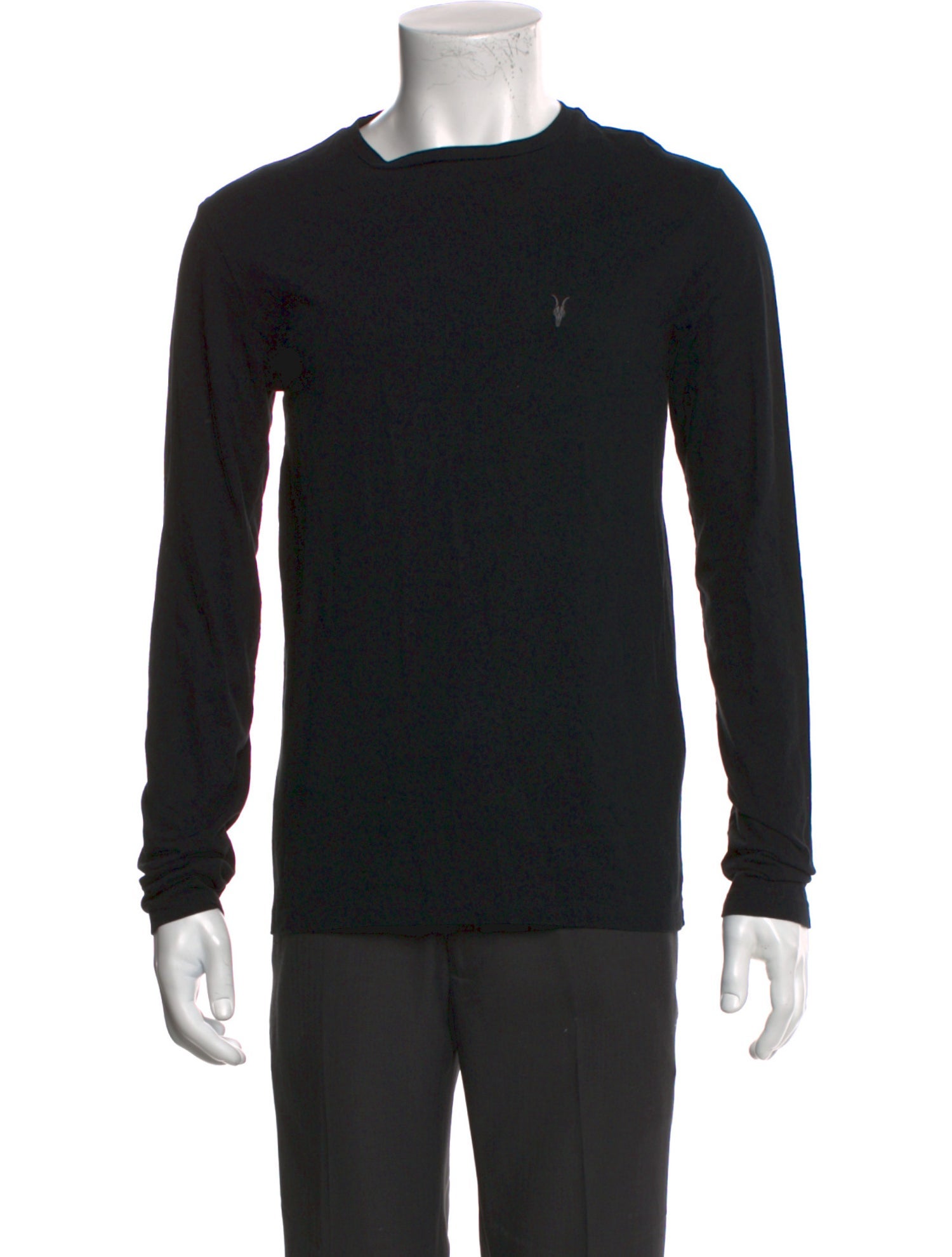 AllSaints Crew Neck Long Sleeve T-Shirt