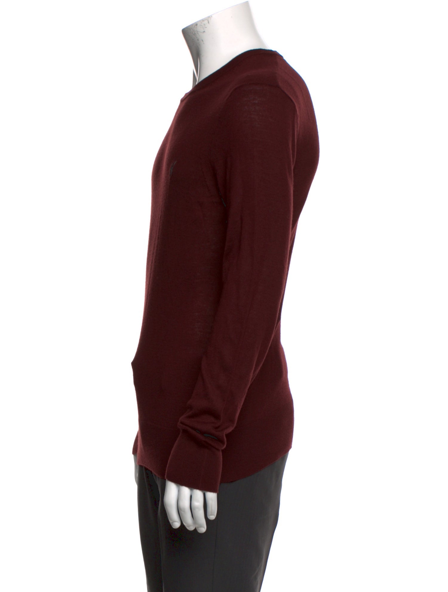AllSaints Crew Neck Long Sleeve Pullover