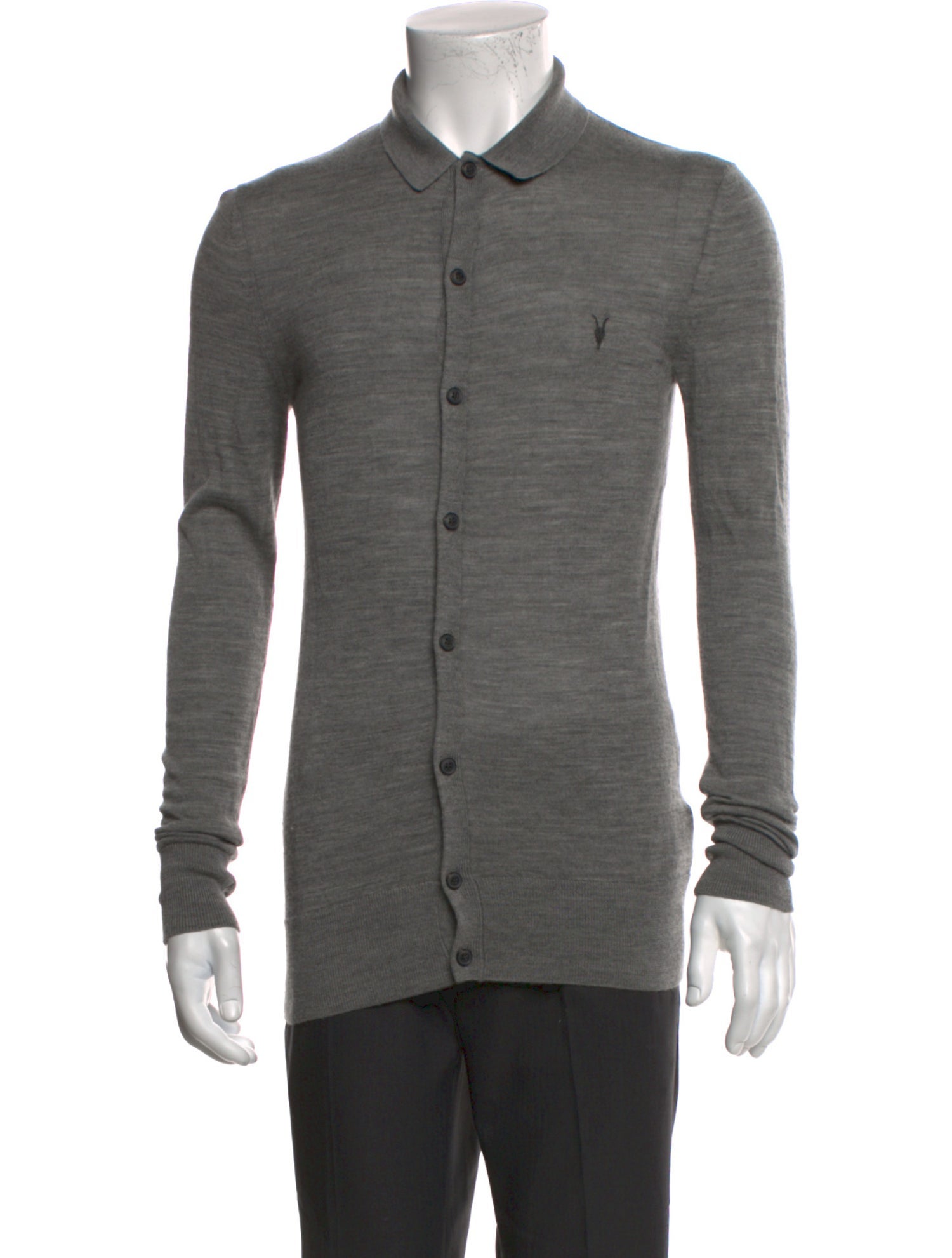AllSaints Merino Wool Long Sleeve