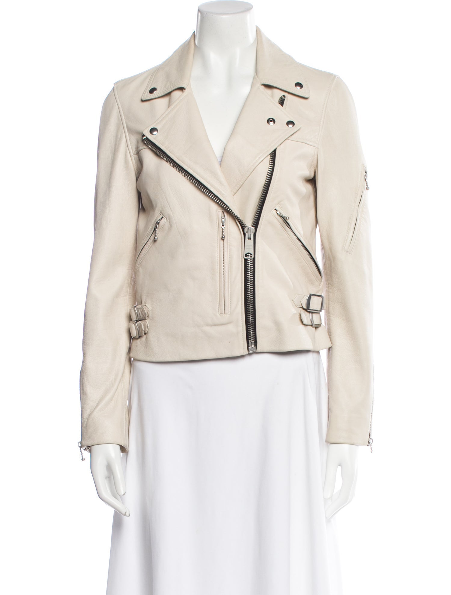 AllSaints Leather Biker Jacket