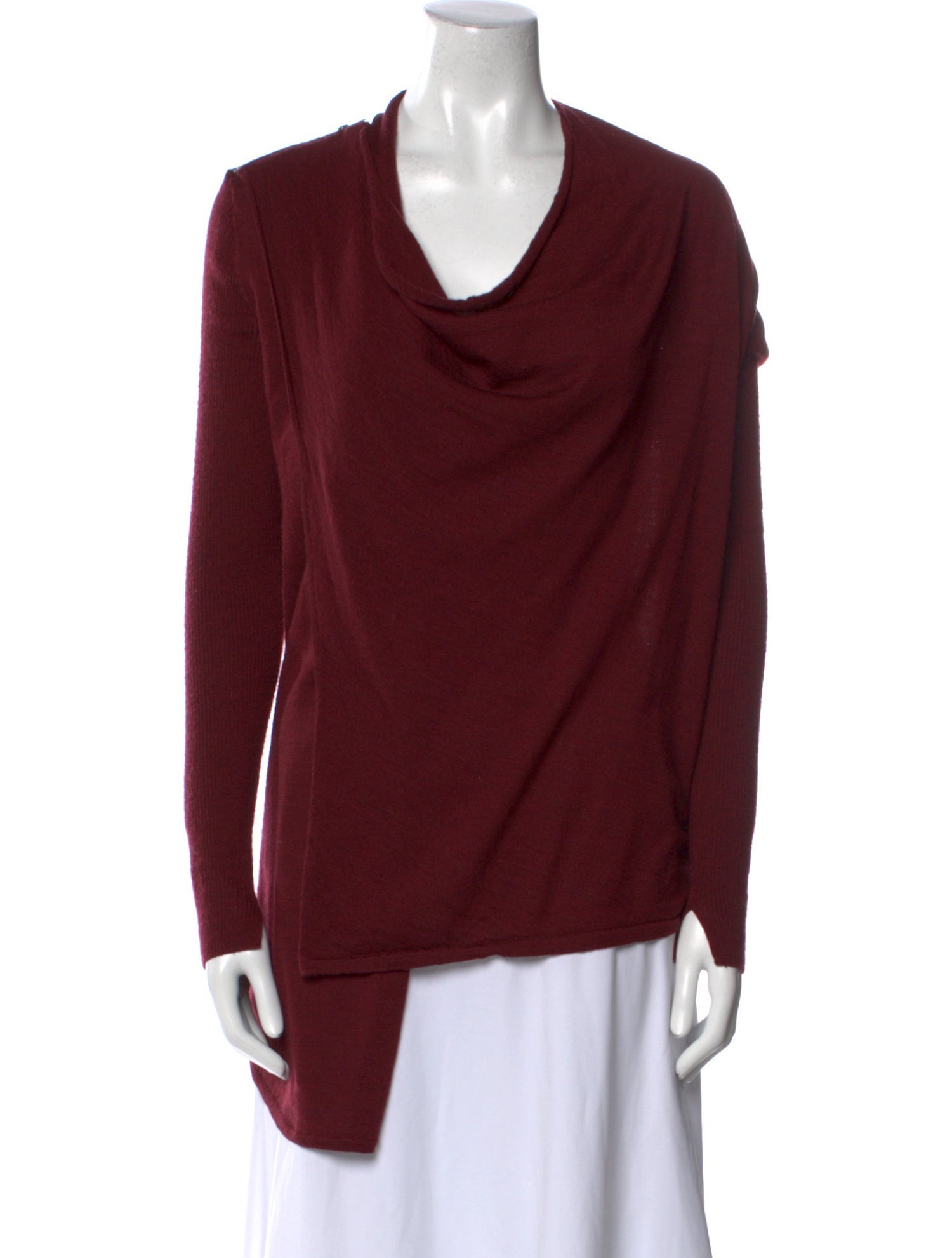 AllSaints Merino Wool Cowl Neck Sweater