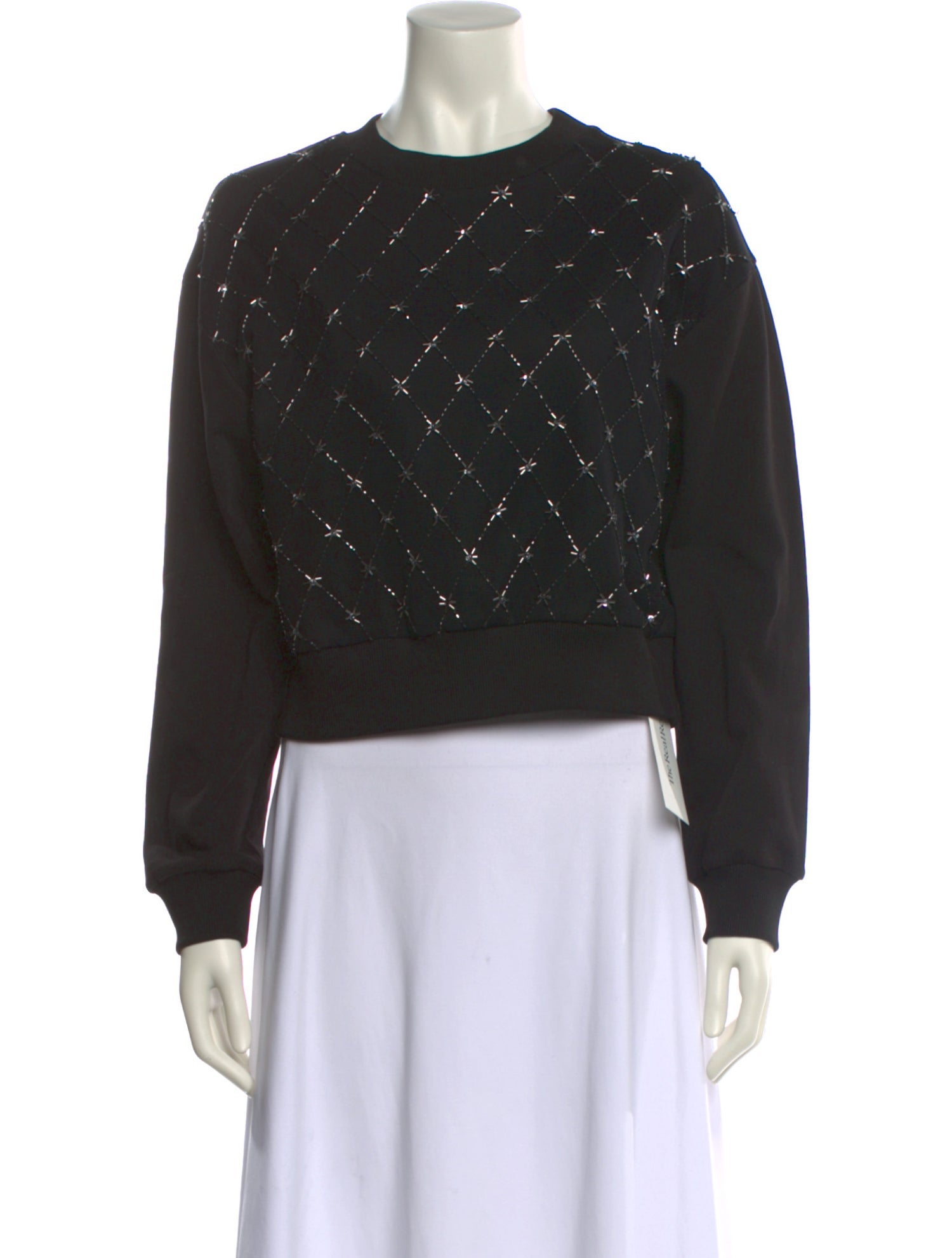 AllSaints Printed Crew Neck Sweater