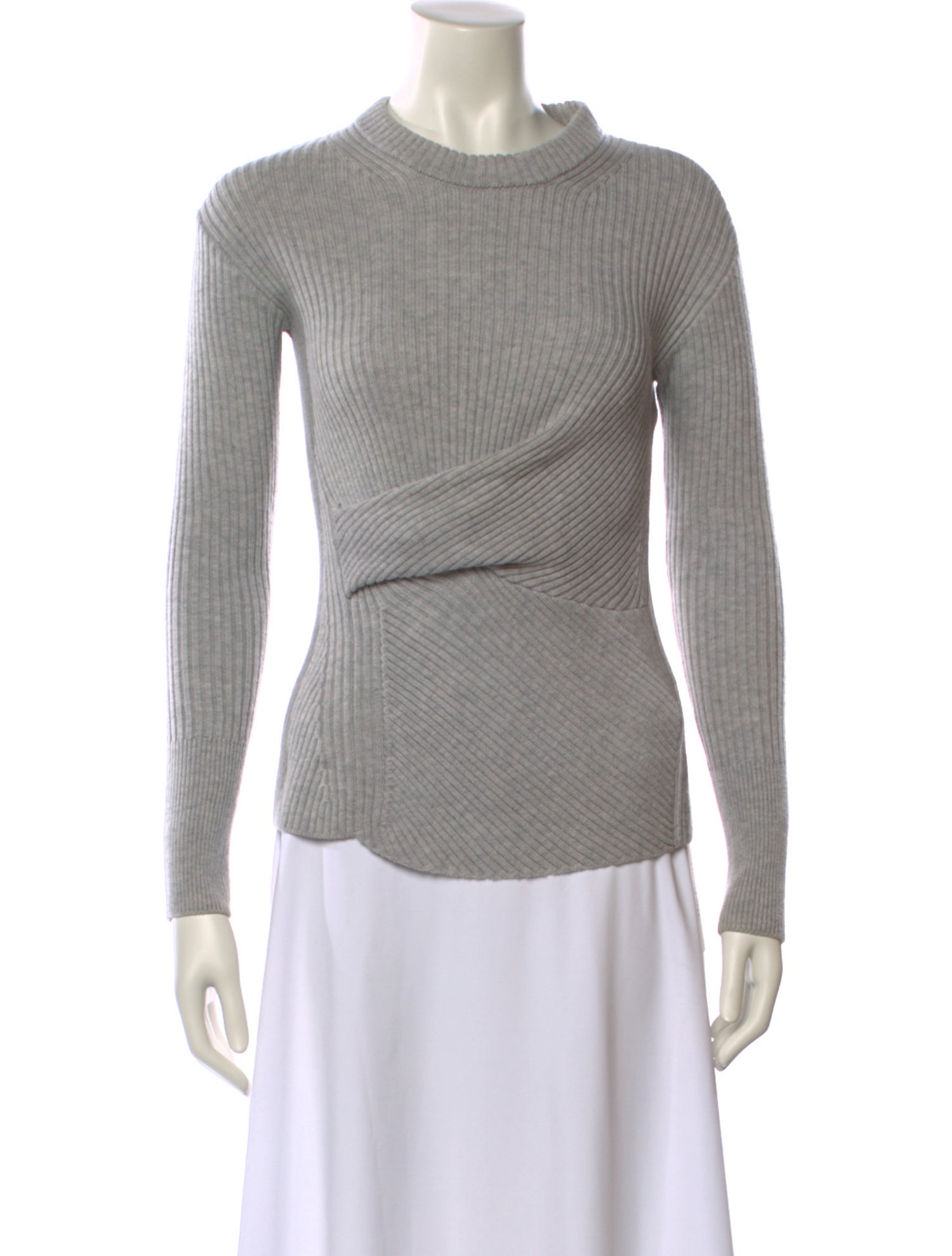 AllSaints Lambswool Crew Neck Sweater