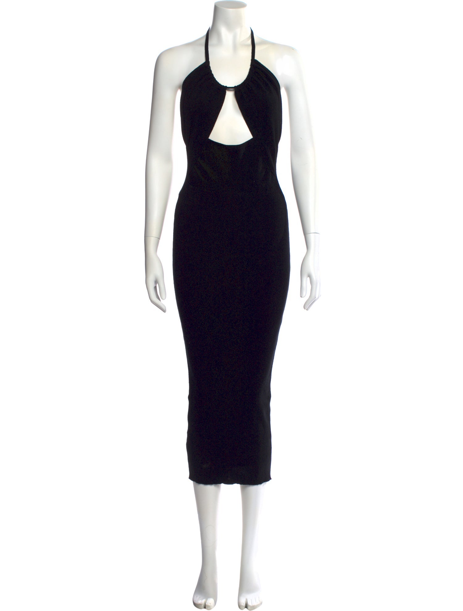 AllSaints Halterneck Midi Length Dress