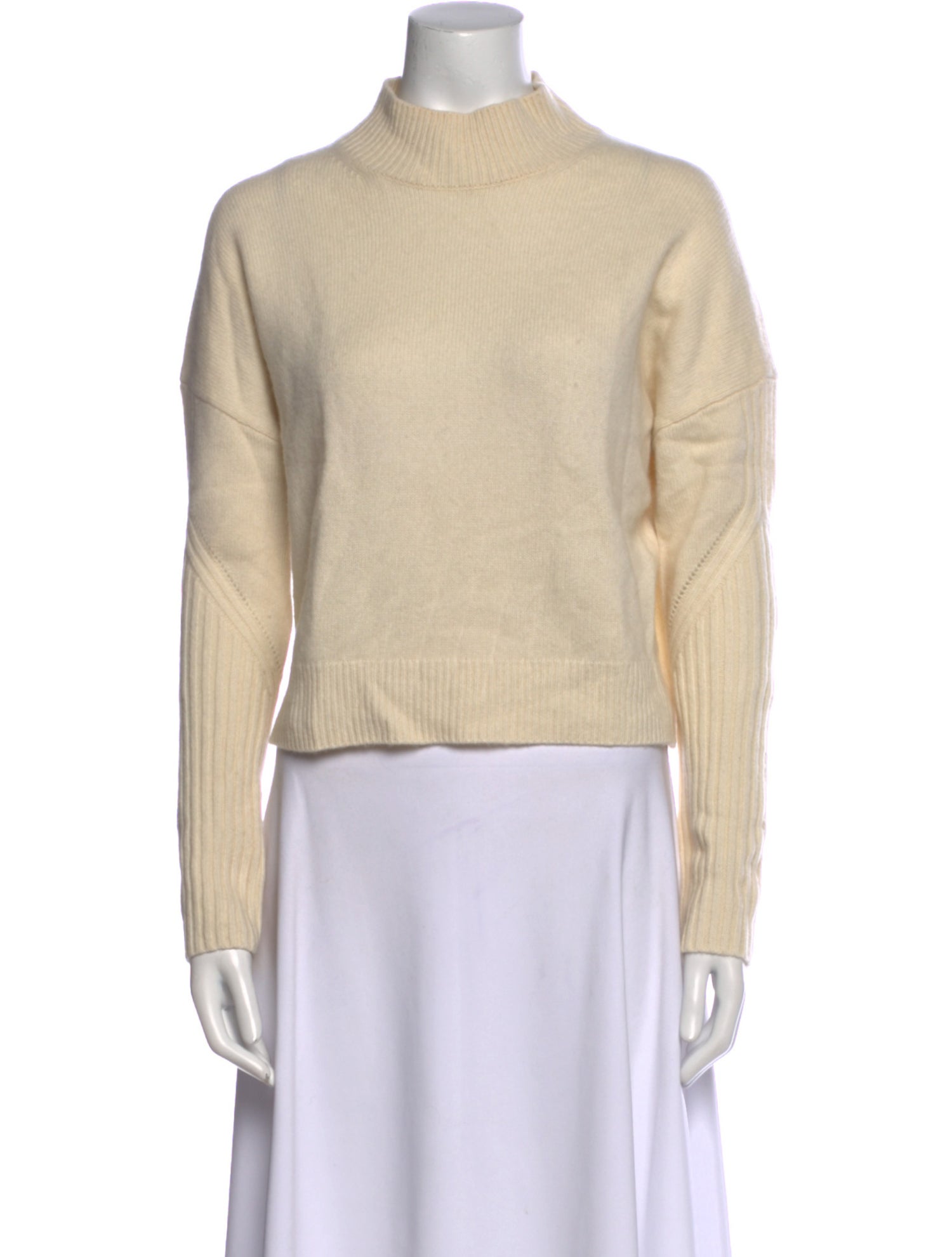 AllSaints Cashmere Mock Neck Sweater