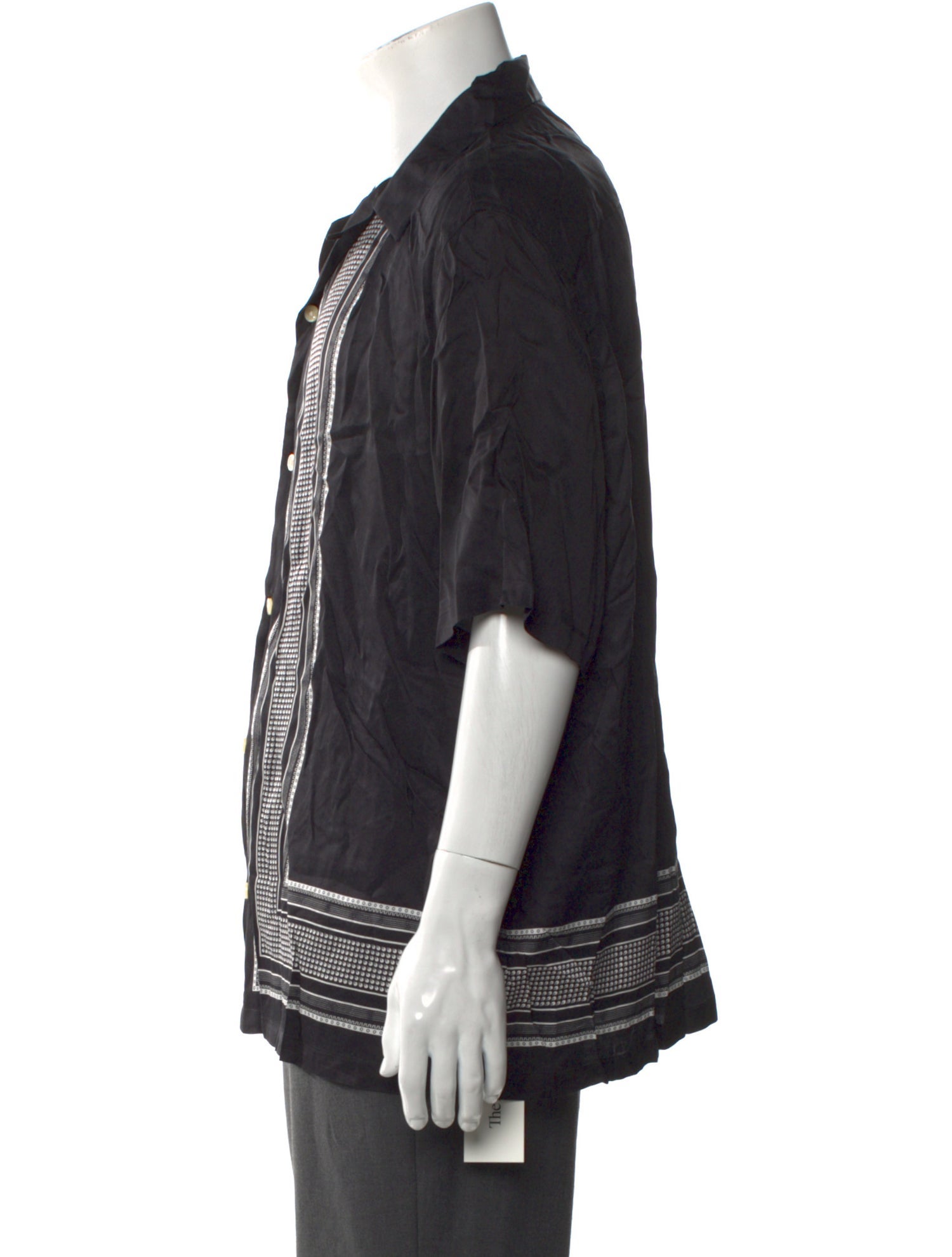 AllSaints Printed Short Sleeve Shirt