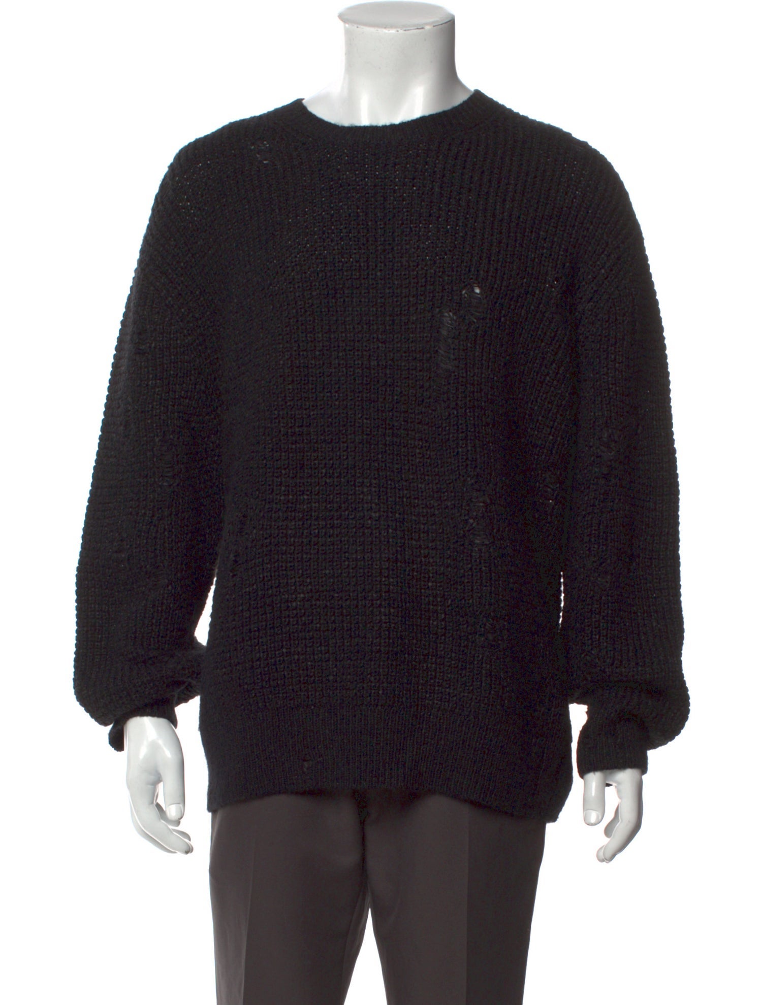 AllSaints Crew Neck Long Sleeve Cardigan