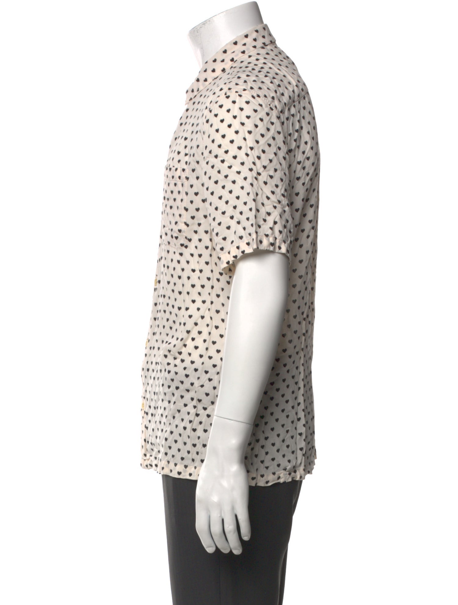 AllSaints Printed Short Sleeve Shirt