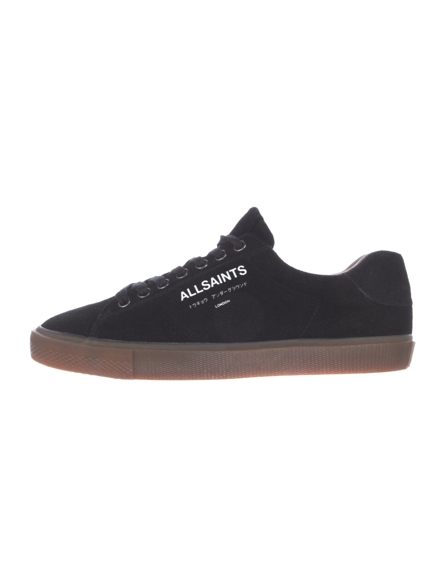 AllSaints Suede Printed Sneakers