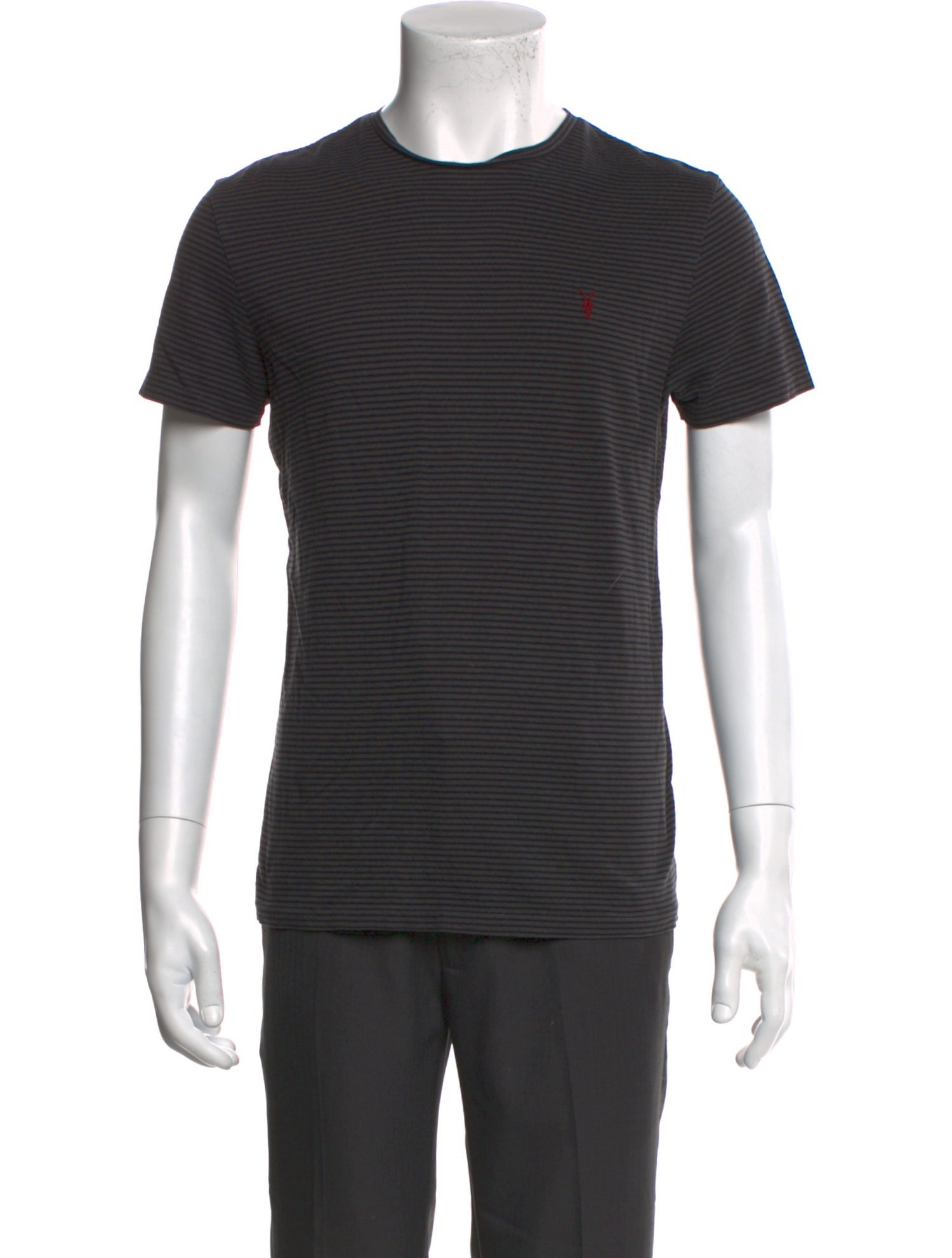 AllSaints Striped Crew Neck T-Shirt