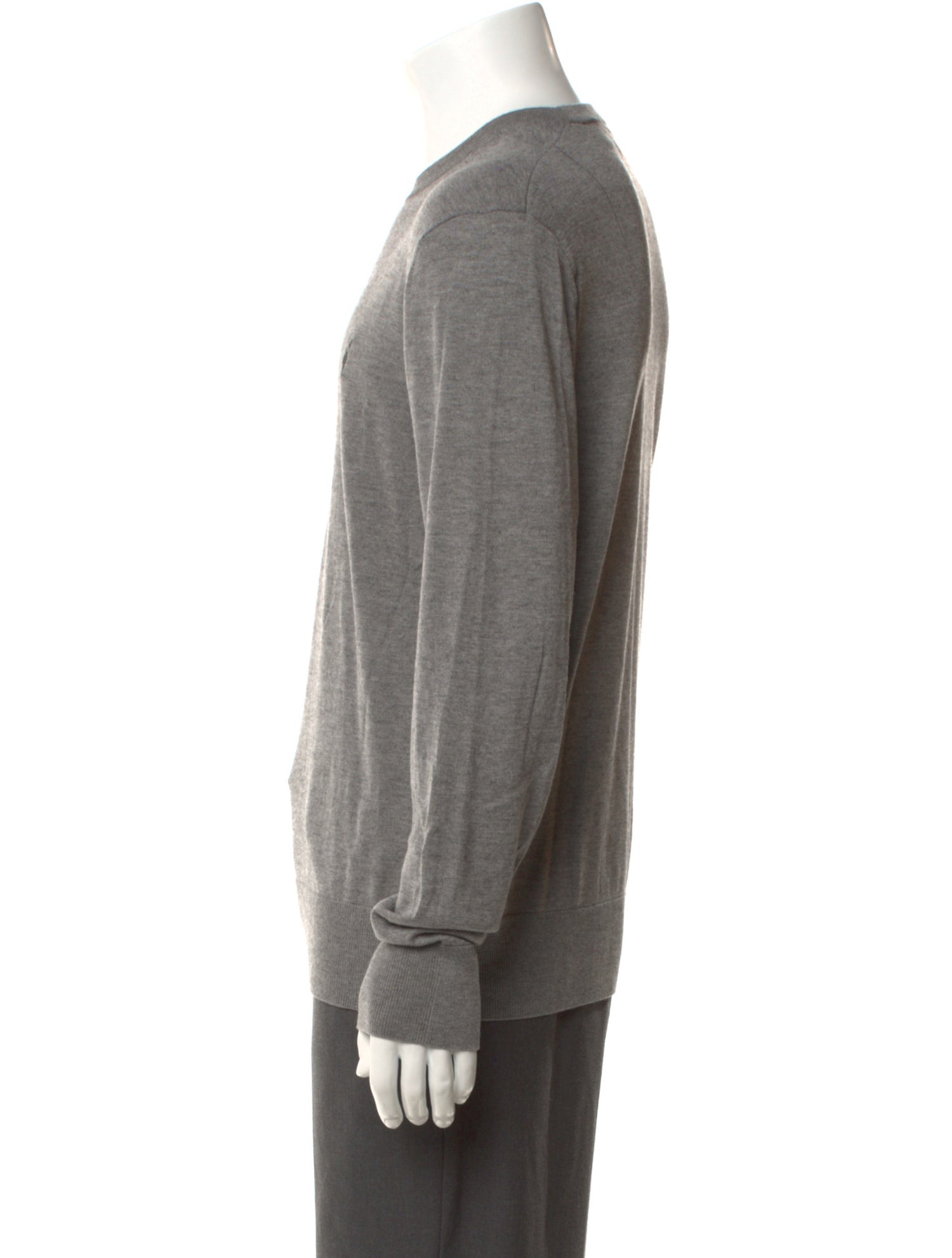 AllSaints Crew Neck Long Sleeve Pullover