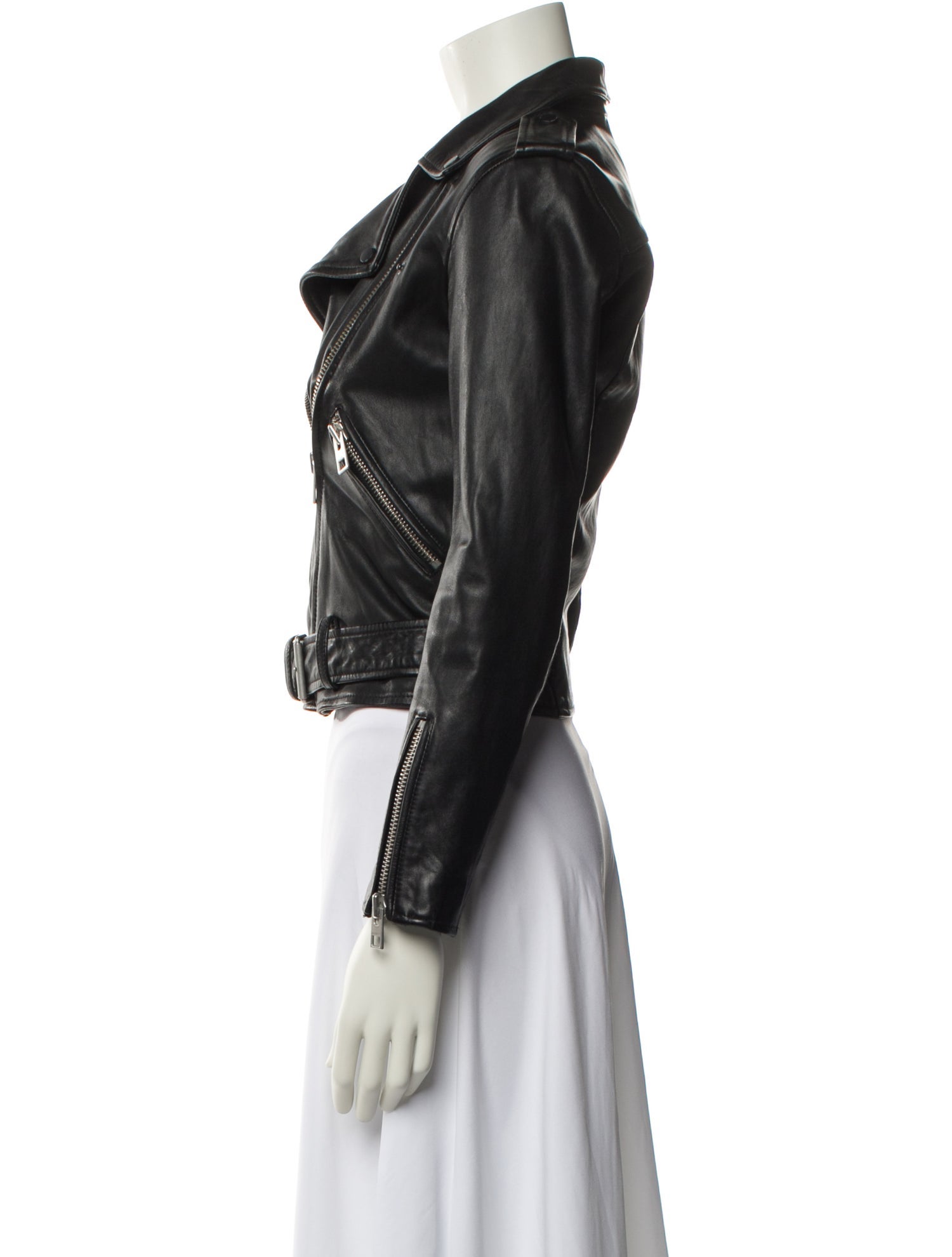 AllSaints Leather Biker Jacket