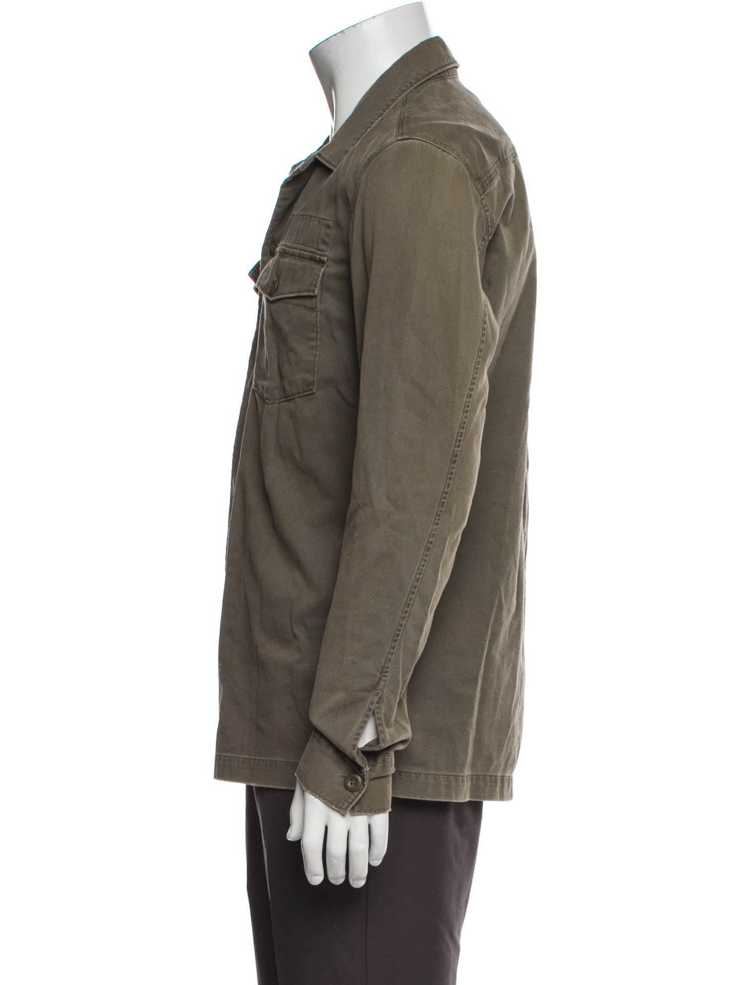 AllSaints Long Sleeve Denim Shirt