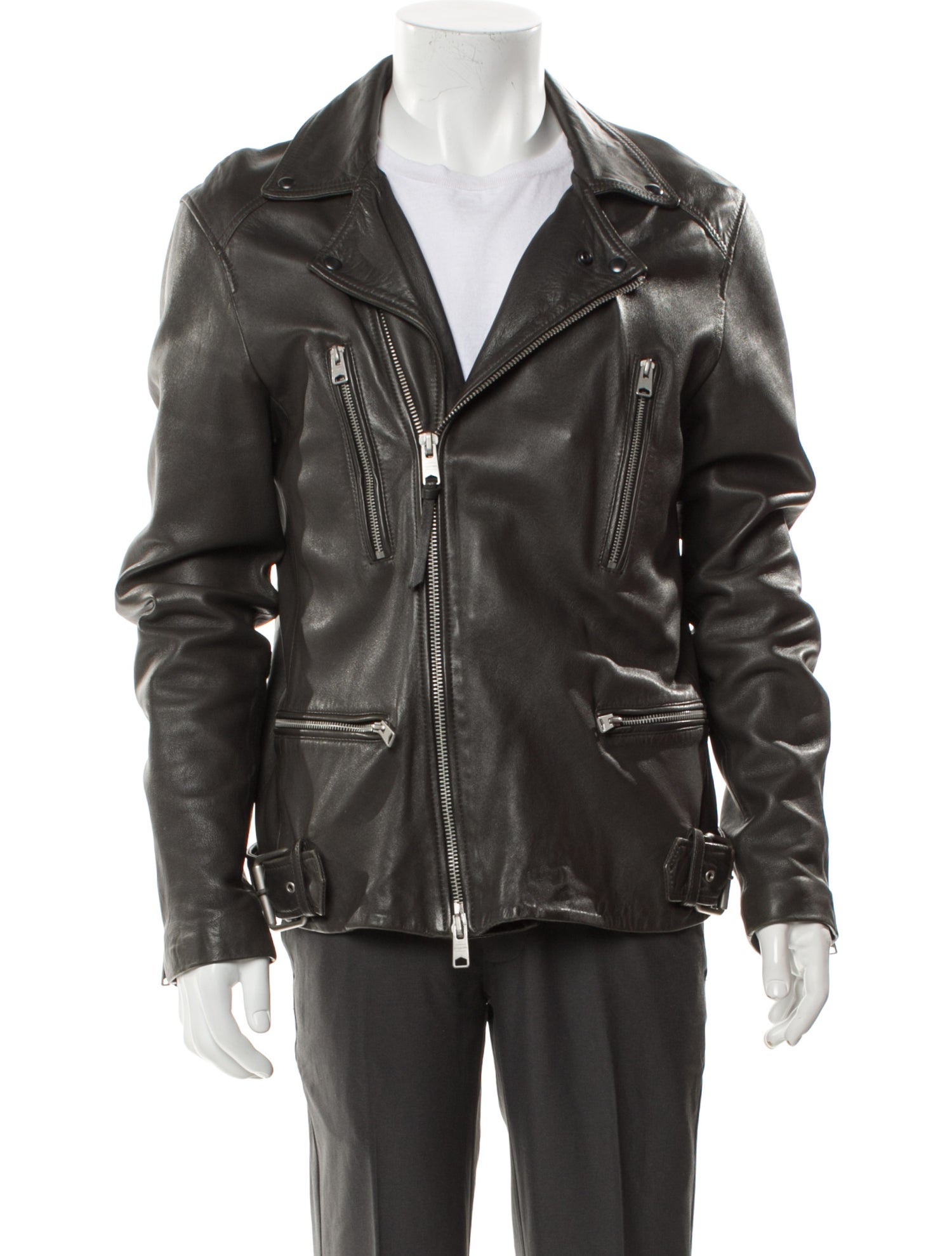 AllSaints Leather Moto Jacket