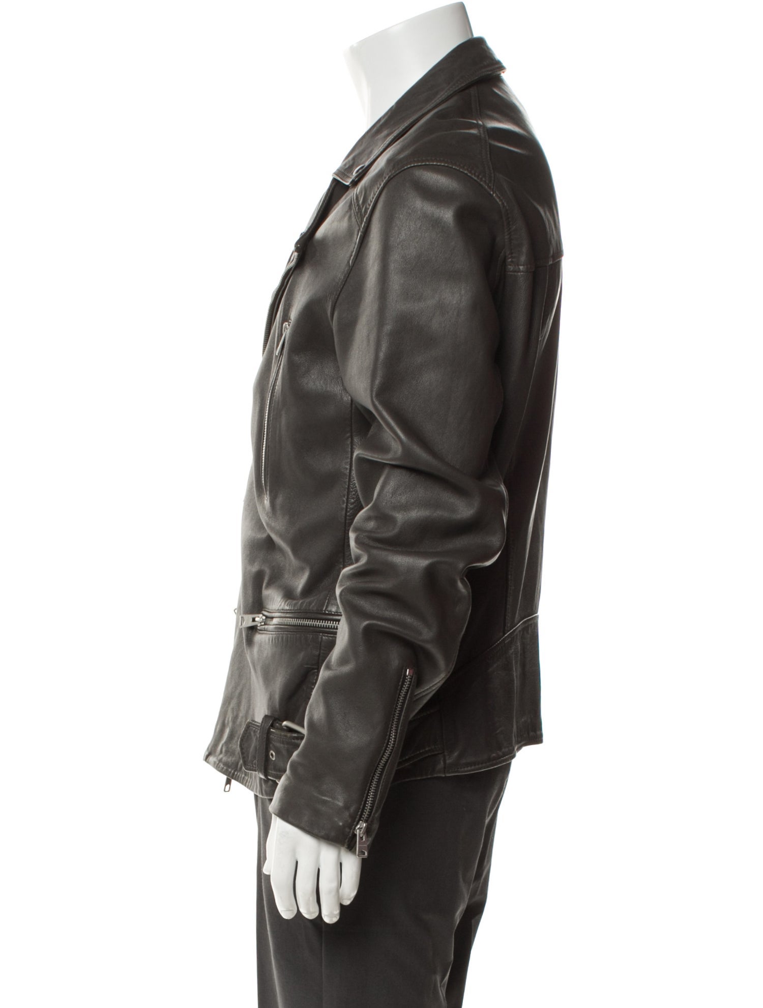 AllSaints Leather Moto Jacket