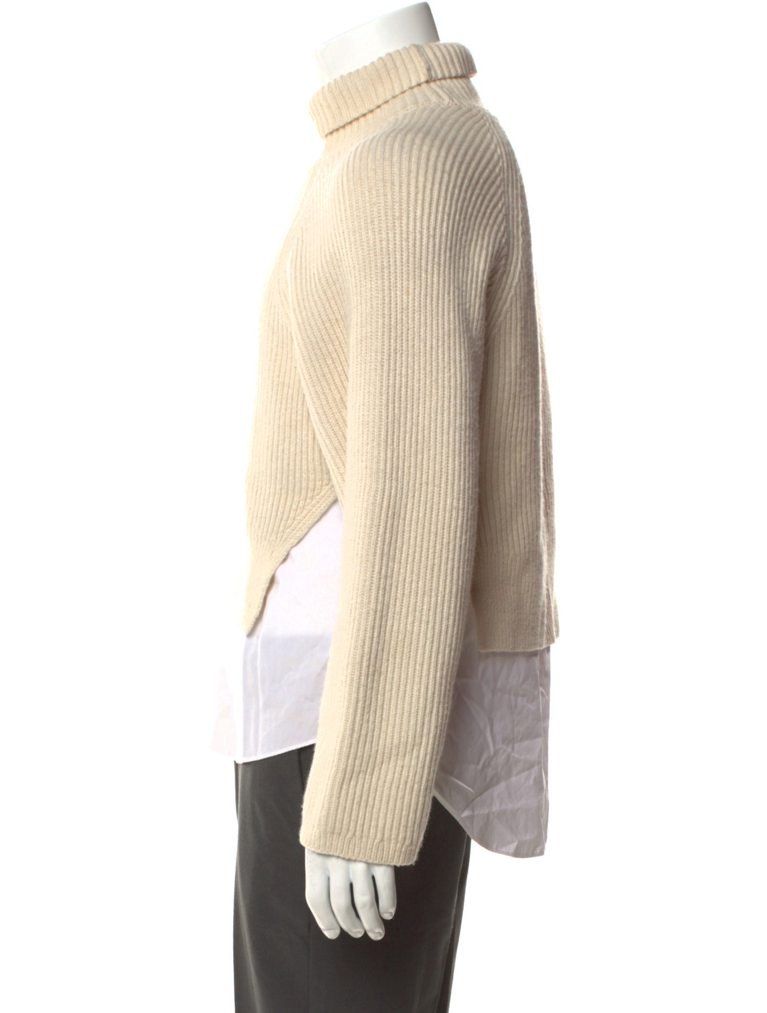 AllSaints Turtleneck Long Sleeve Pullover