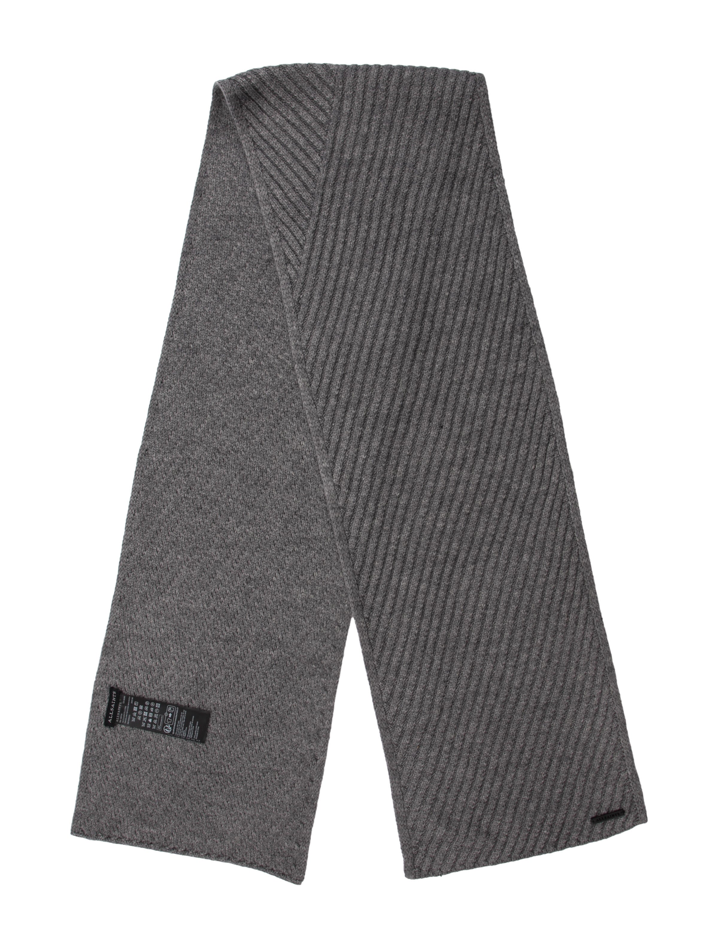 AllSaints 'Pursuit of Happiness' Striped Harness Wool Scarf