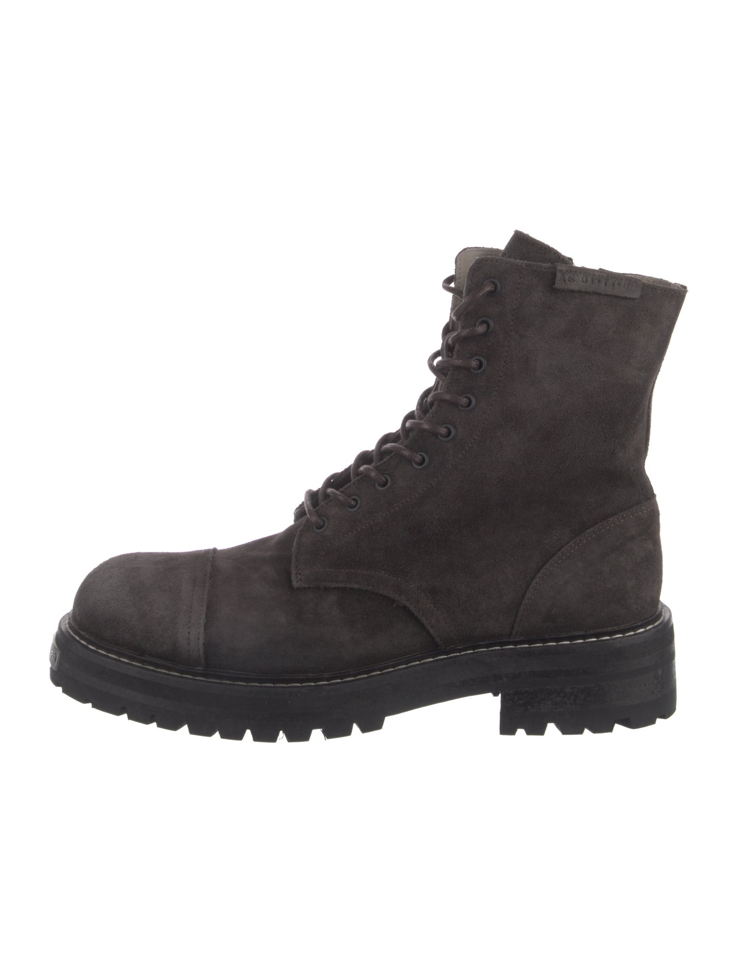 AllSaints Suede Combat Boots