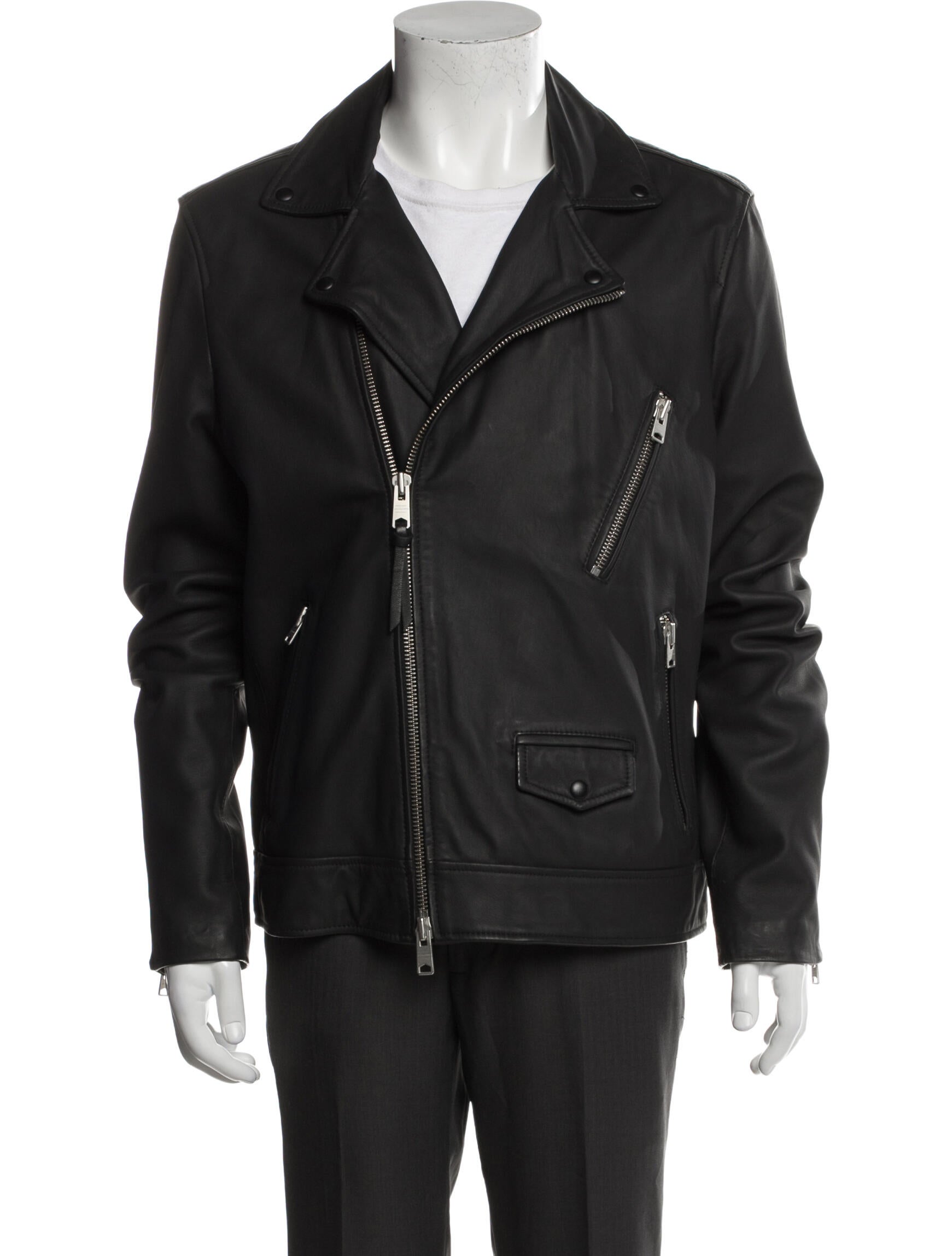 AllSaints Leather Moto Jacket