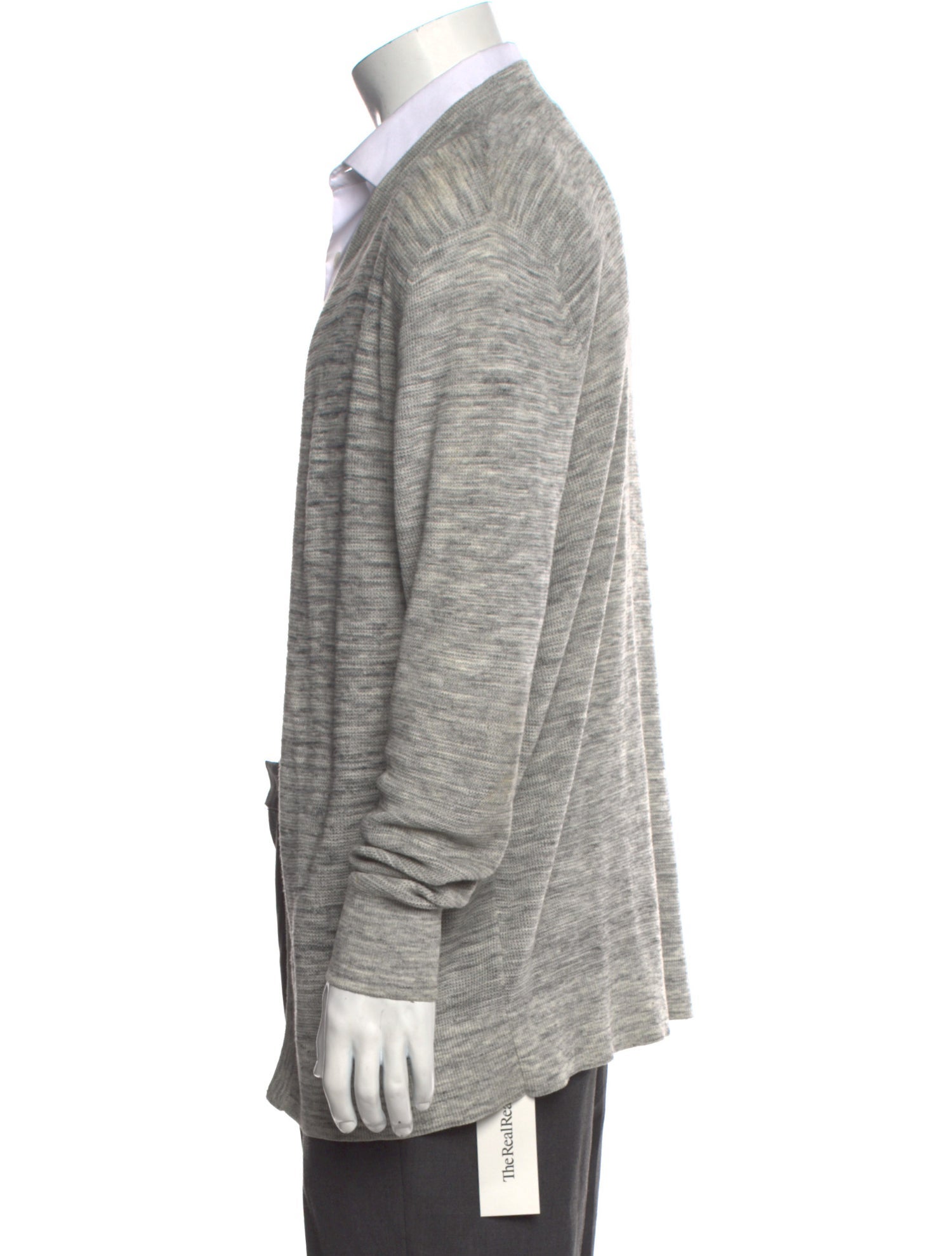 AllSaints Open Front Long Sleeve Cardigan