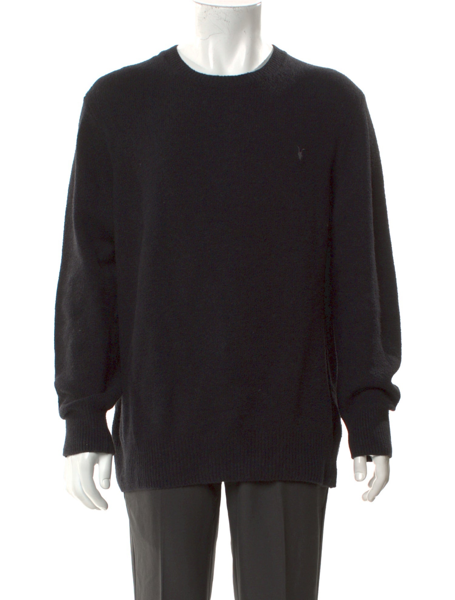 AllSaints Crew Neck Long Sleeve Pullover