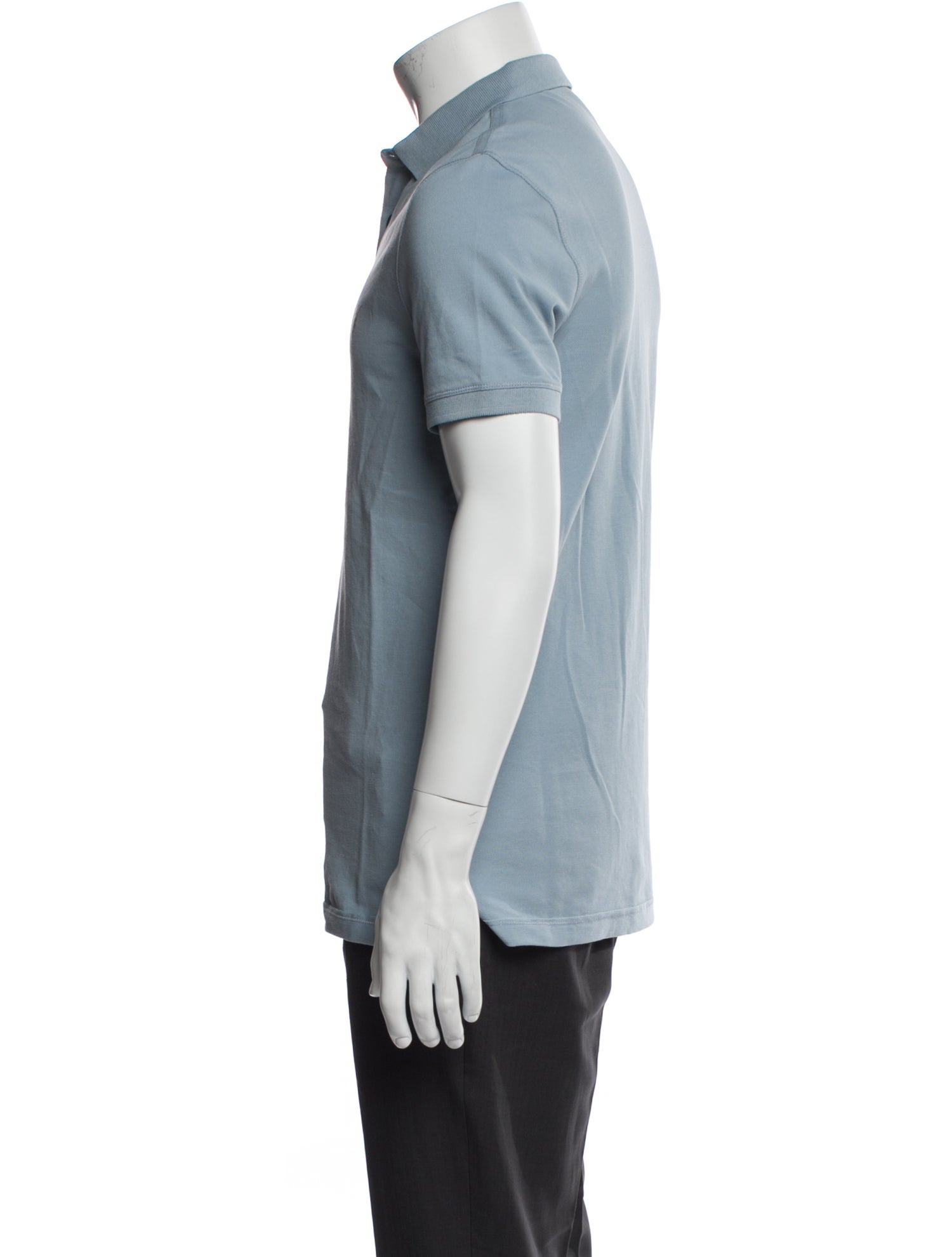 AllSaints Collar Short Sleeve Polo Shirt