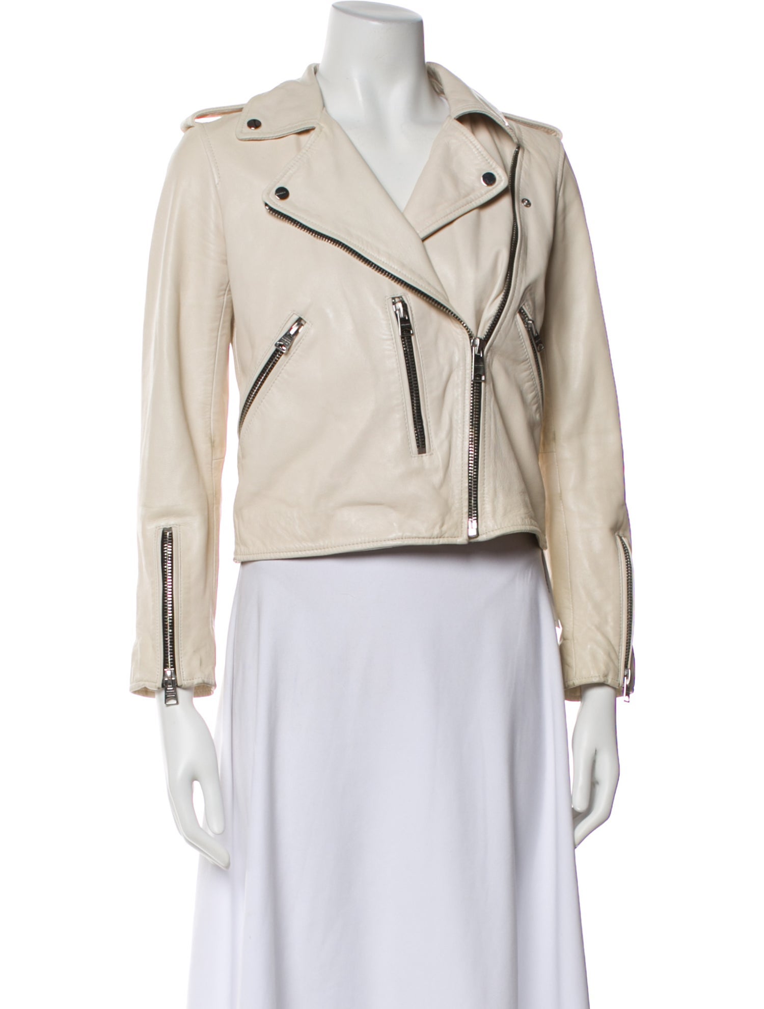 AllSaints Leather Biker Jacket