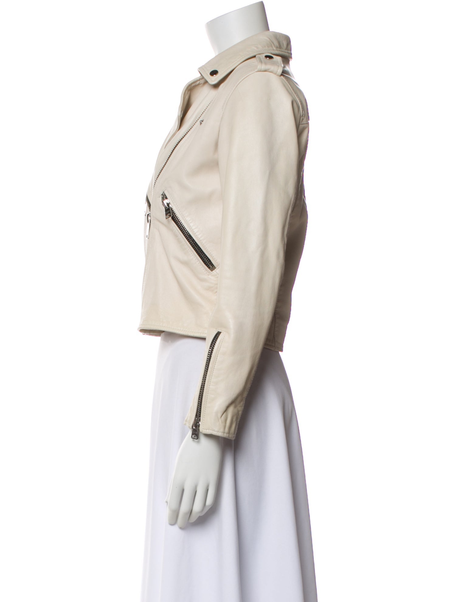 AllSaints Leather Biker Jacket