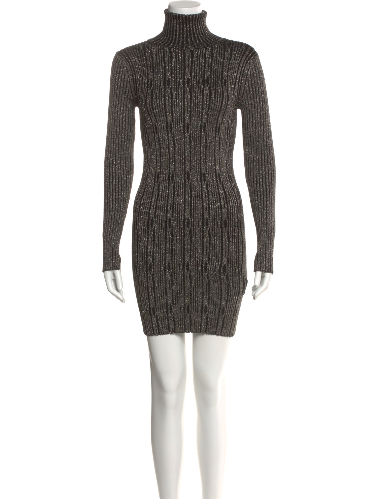 AllSaints Turtleneck Mini Dress