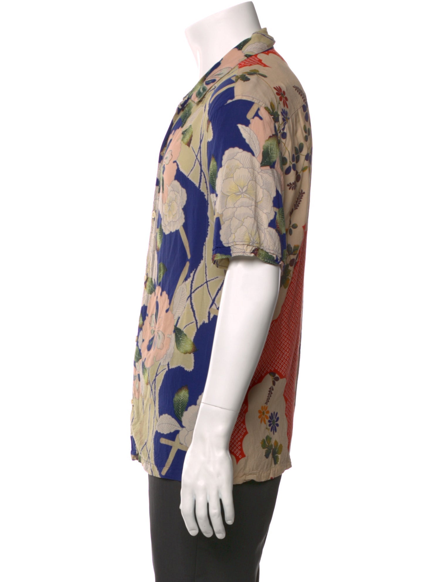 AllSaints Printed Short Sleeve Shirt