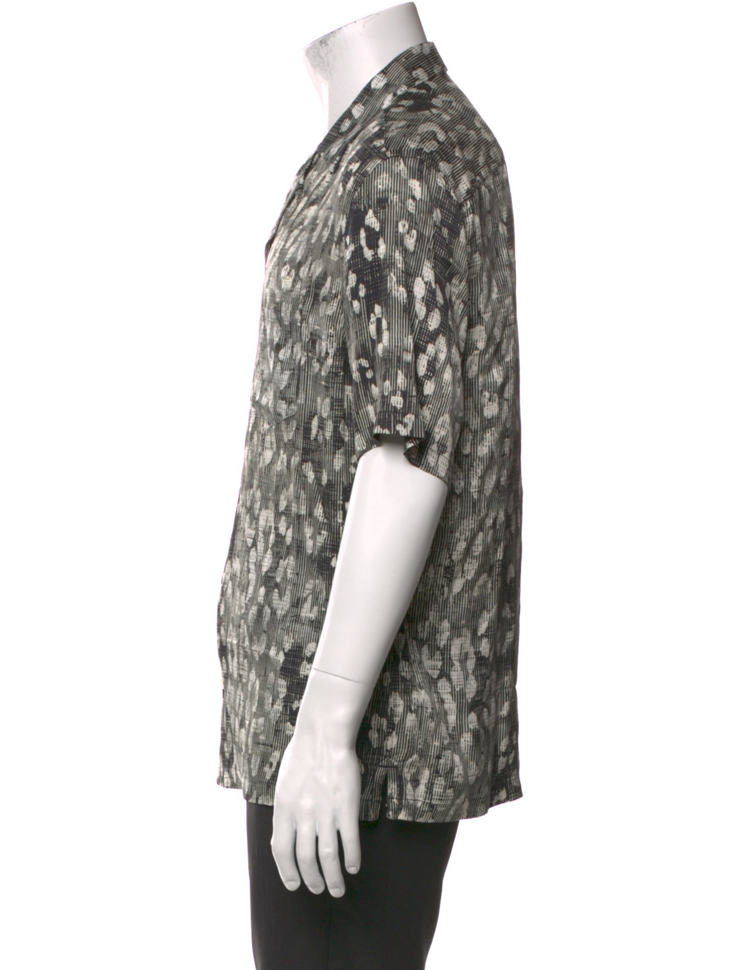 AllSaints Printed Short Sleeve Shirt