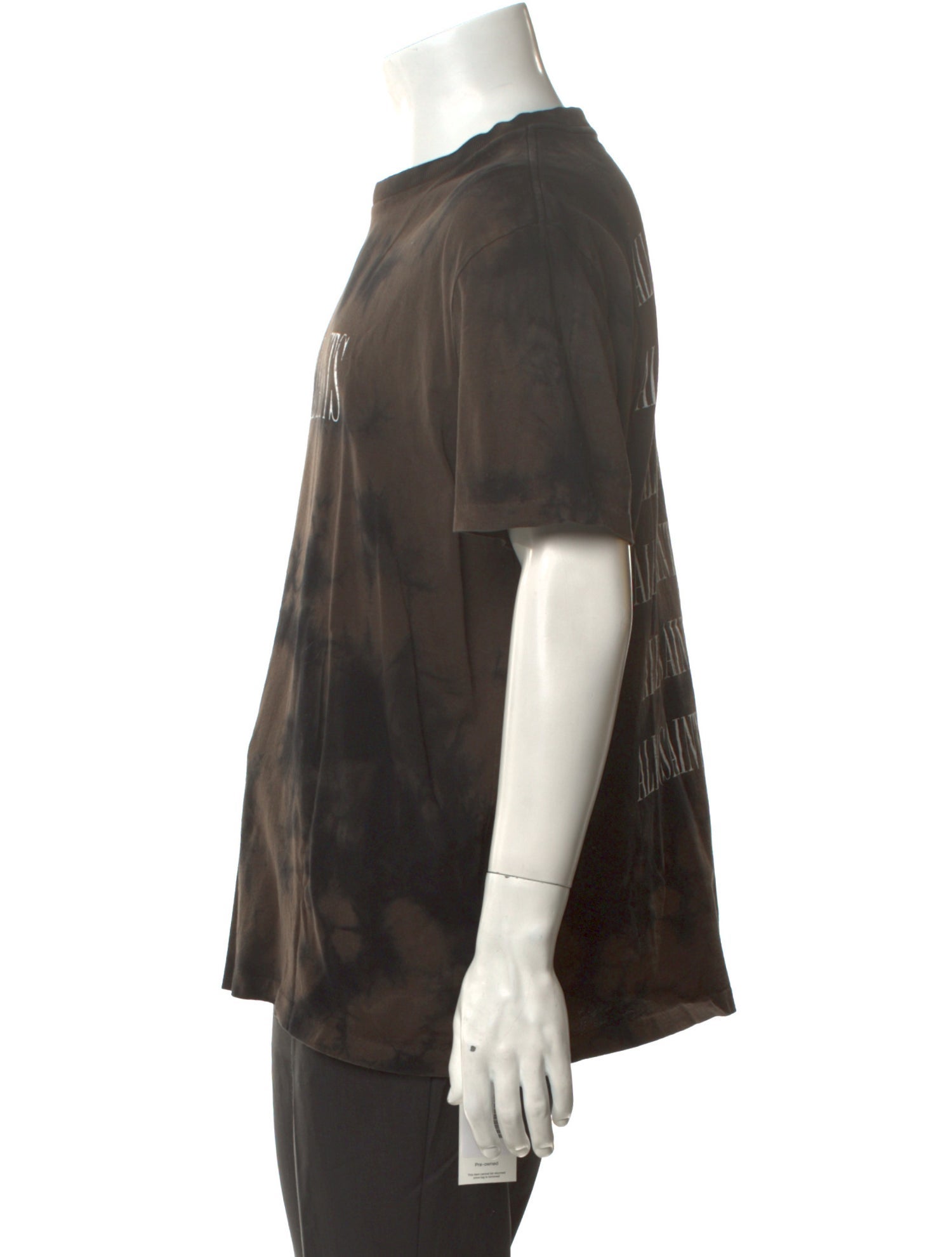 AllSaints Graphic Print Crew Neck T-Shirt