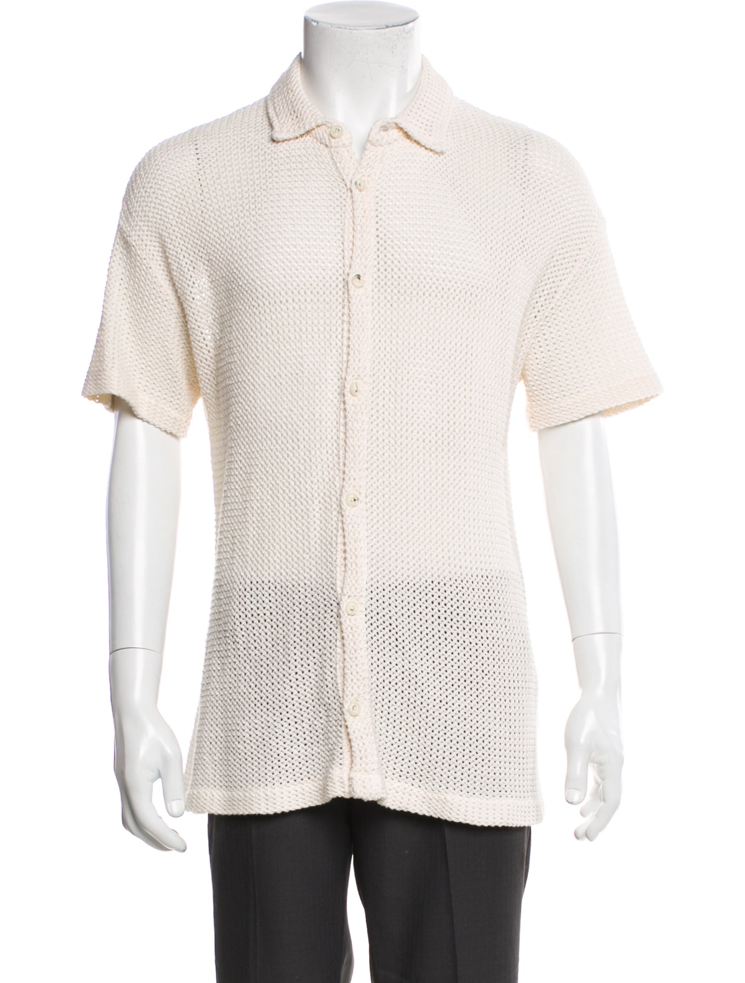 AllSaints Striped Short Sleeve Shirt