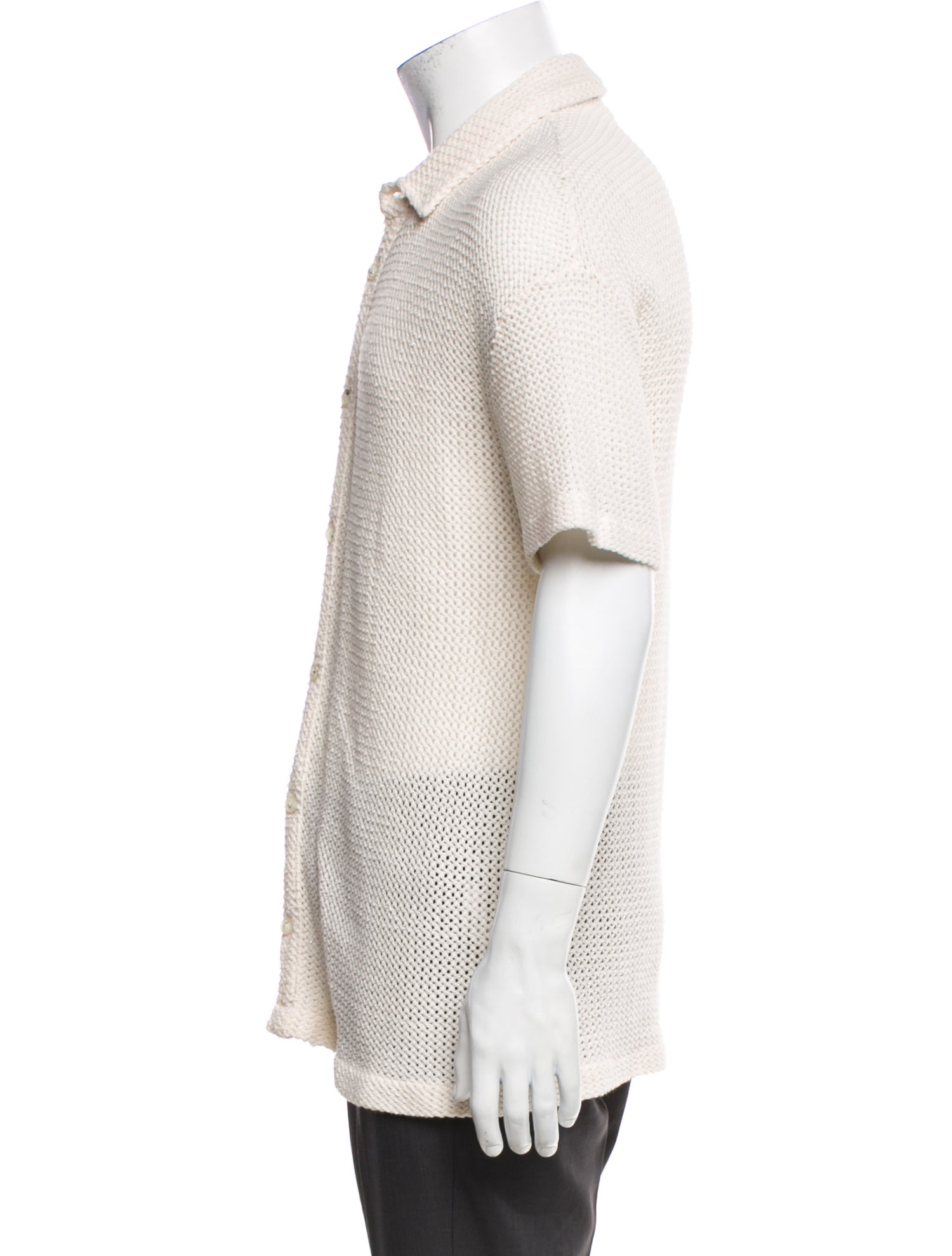 AllSaints Striped Short Sleeve Shirt