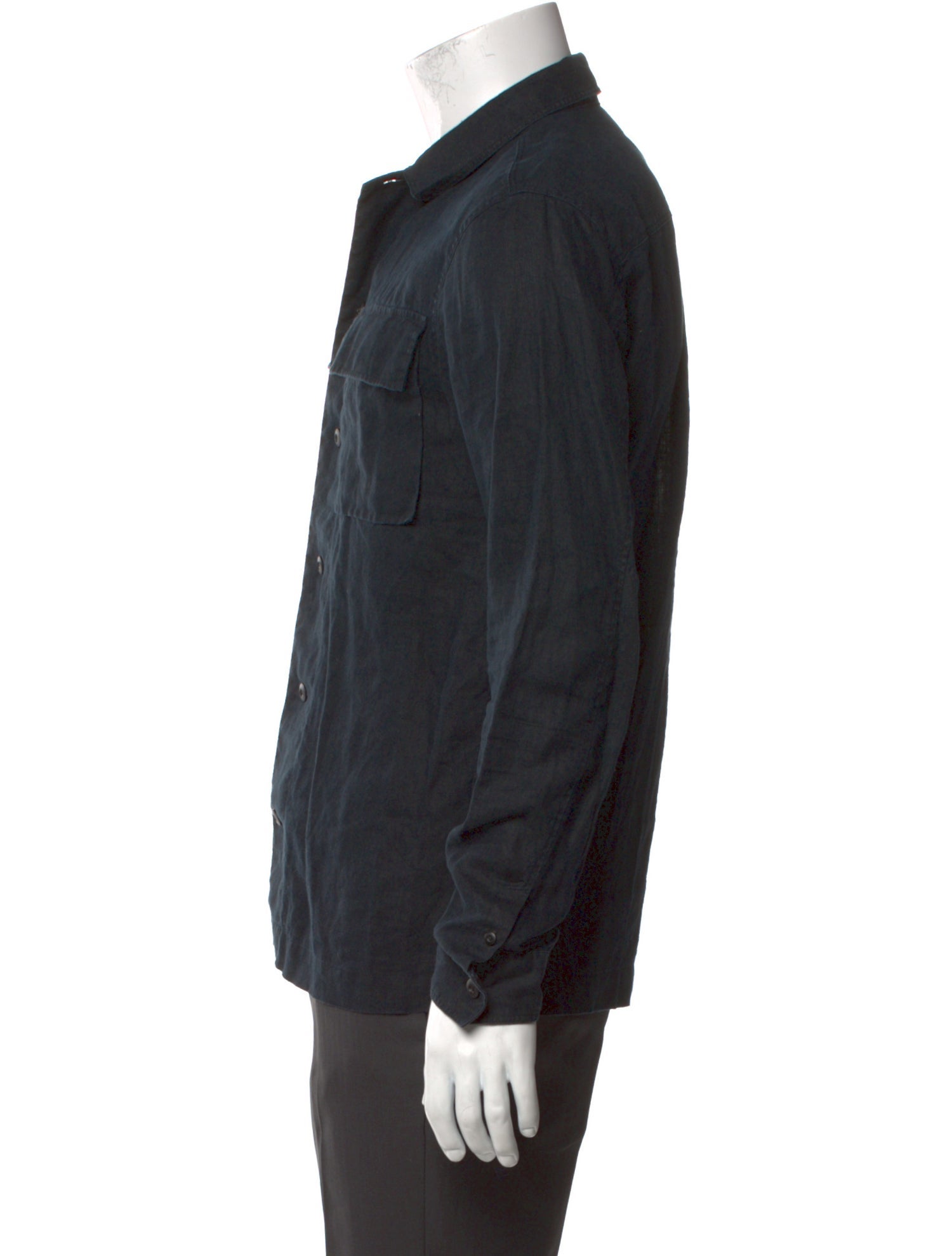 AllSaints Linen Long Sleeve Shirt w/ Tags