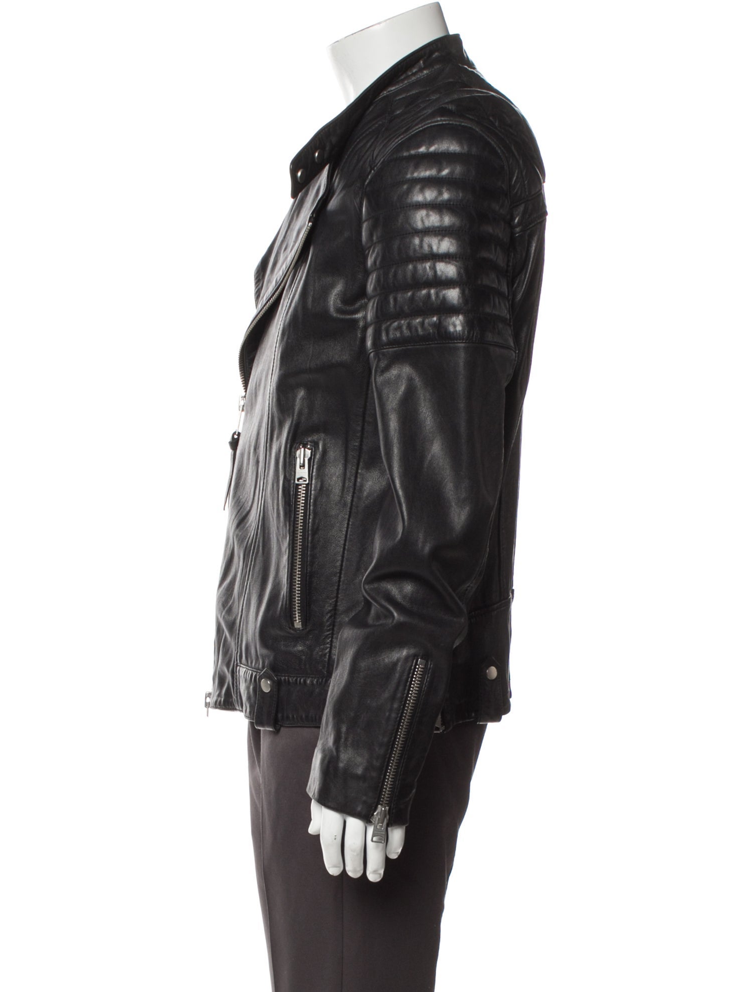 AllSaints Leather Moto Jacket
