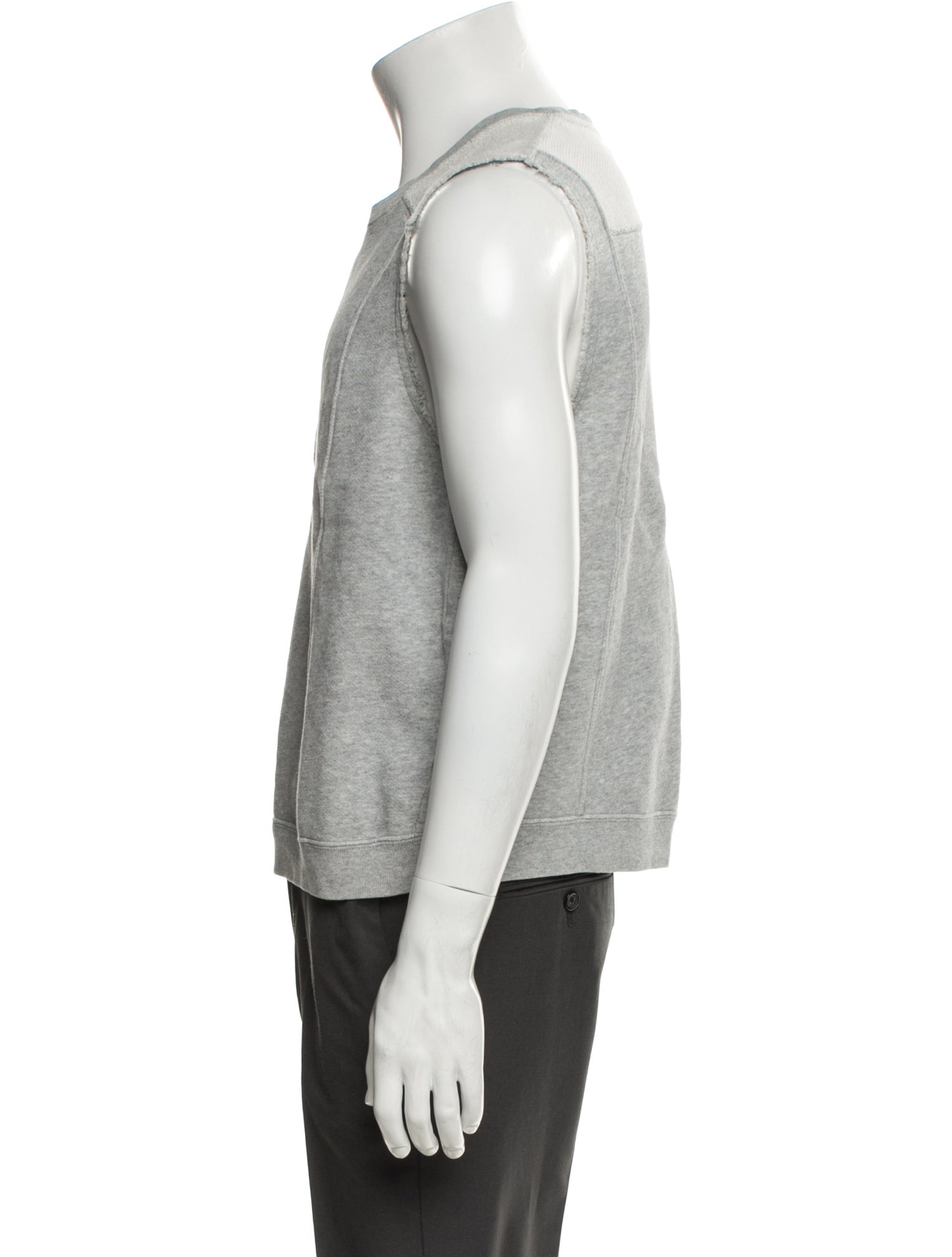 AllSaints Colorblock Pattern Crew Neck Sweatshirt