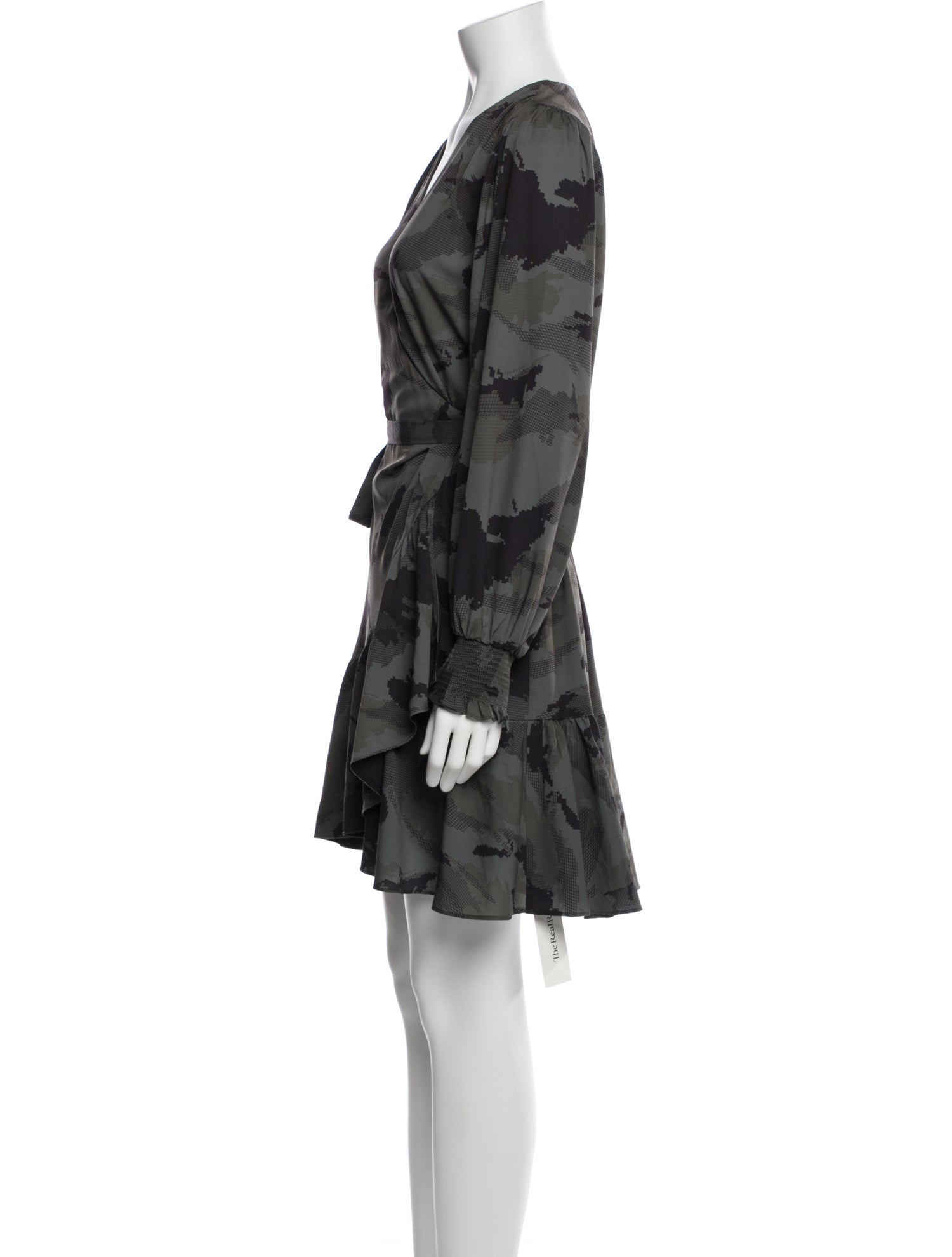 AllSaints Printed Mini Dress