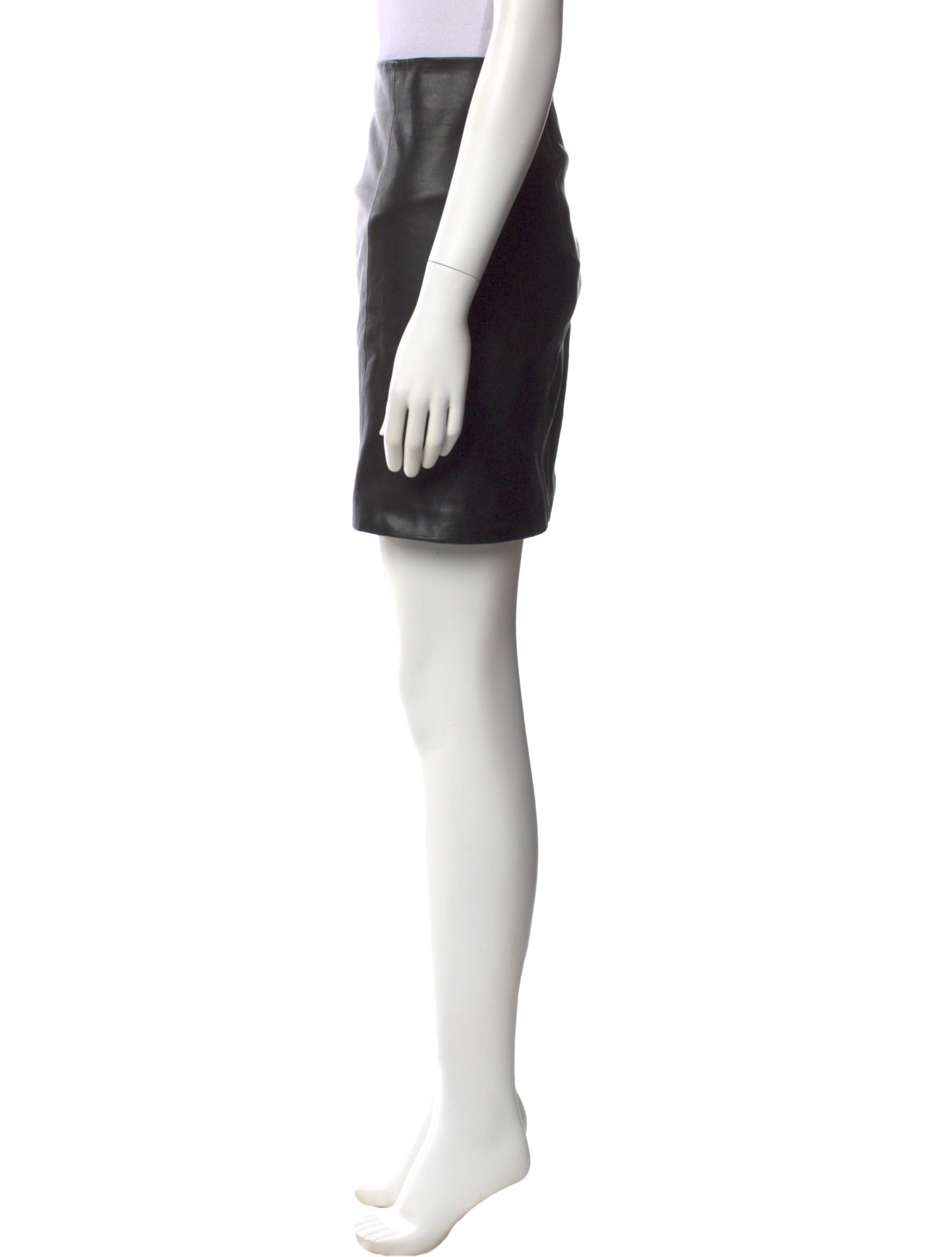 AllSaints Leather Mini Skirt