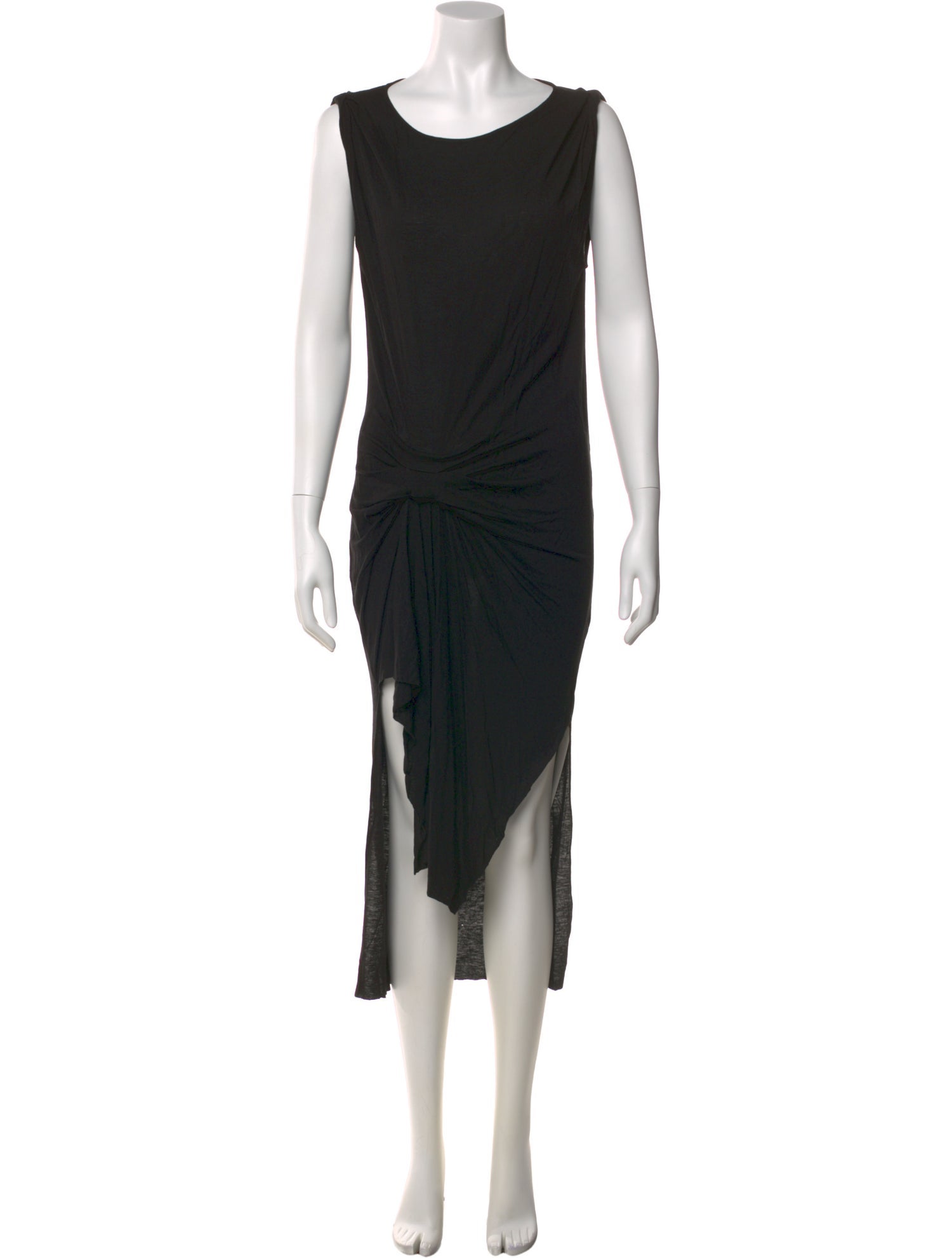 AllSaints Cowl Neck Long Dress