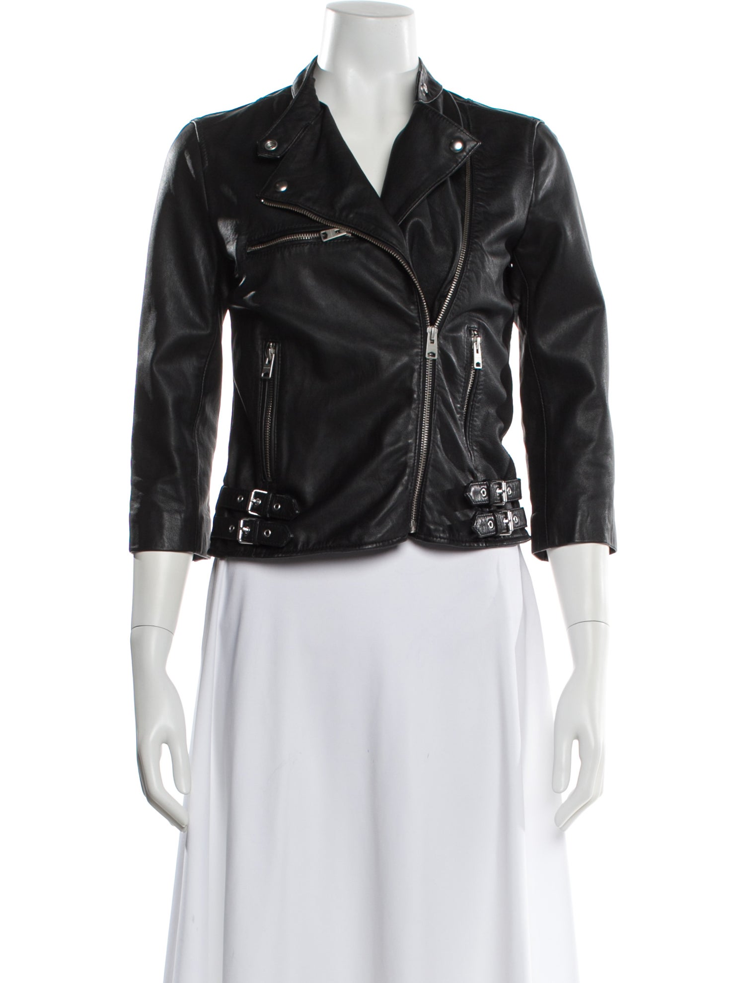 AllSaints Leather Biker Jacket